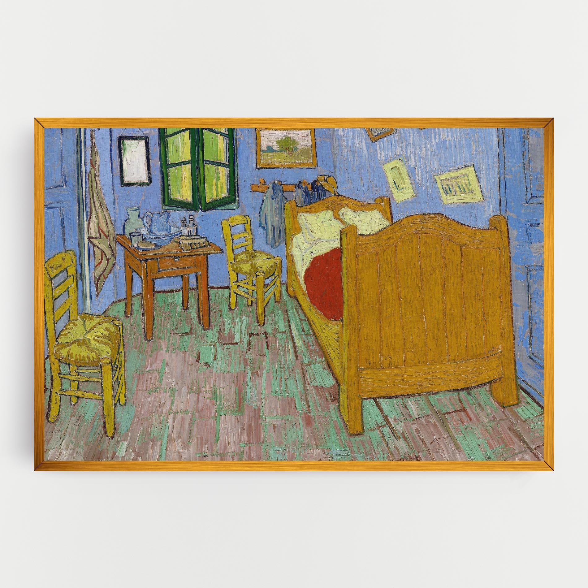 Leinwandbild The Bedroom mockup 0