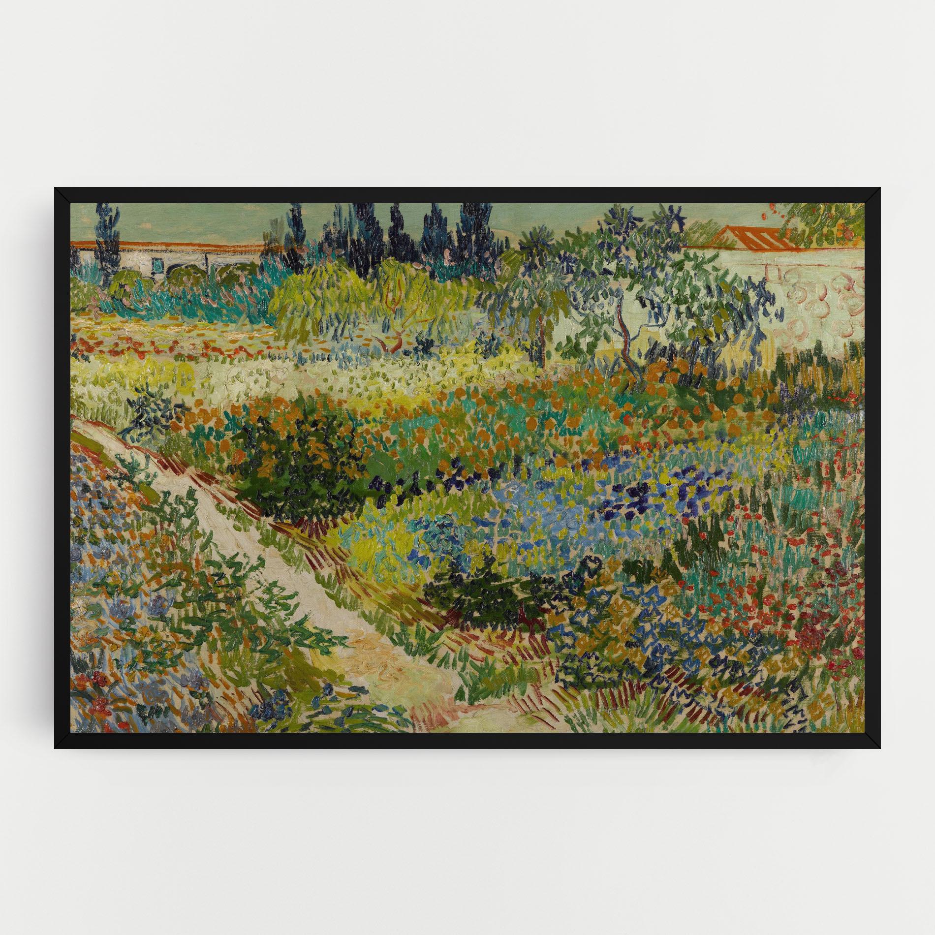 Leinwandbild Garden At Arles mockup 0