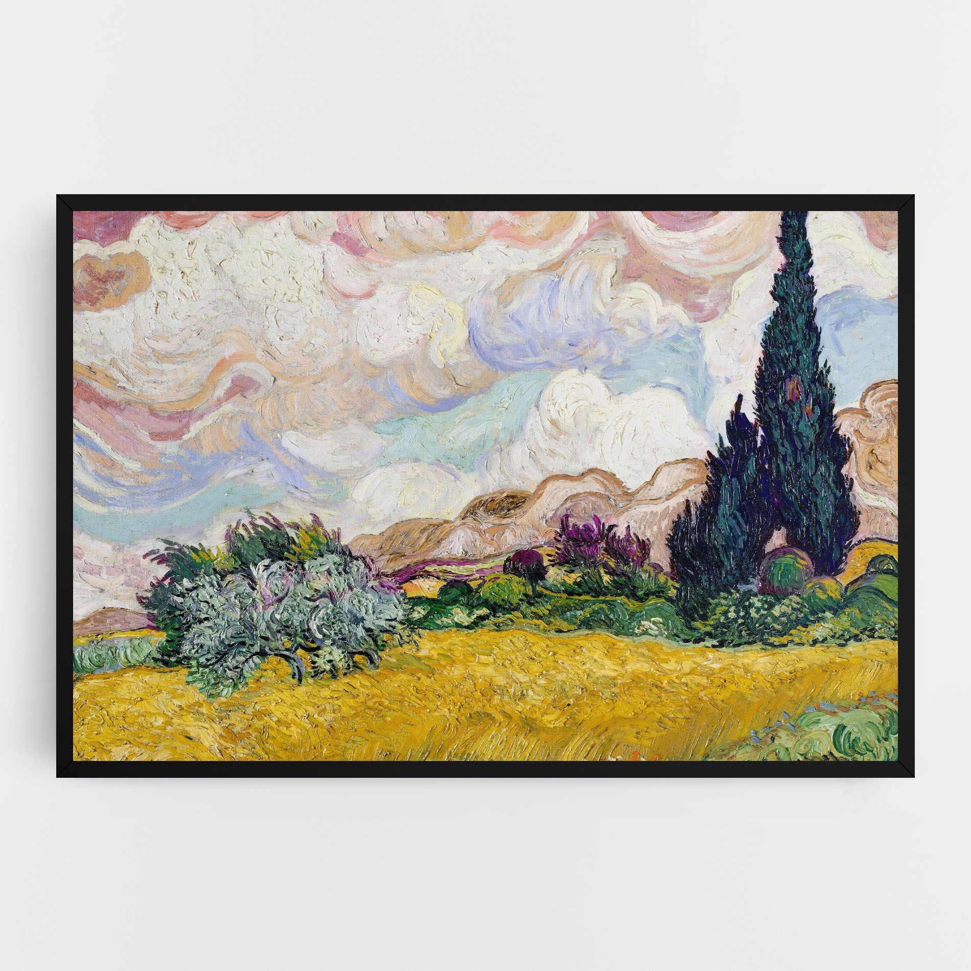 Pastel Wheat Field mockup 0