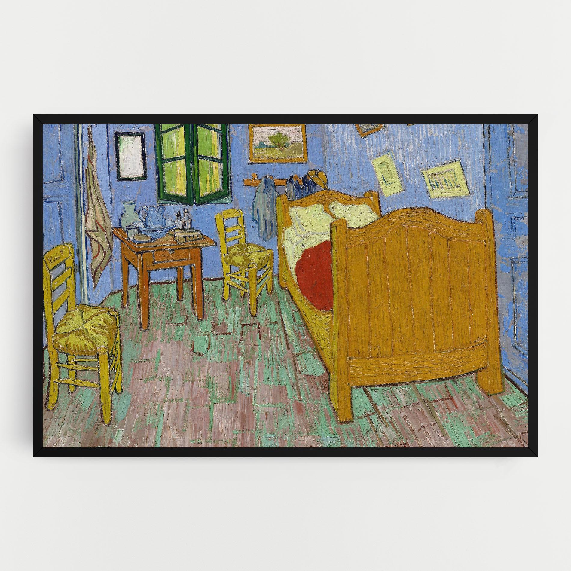 Leinwandbild The Bedroom mockup 0