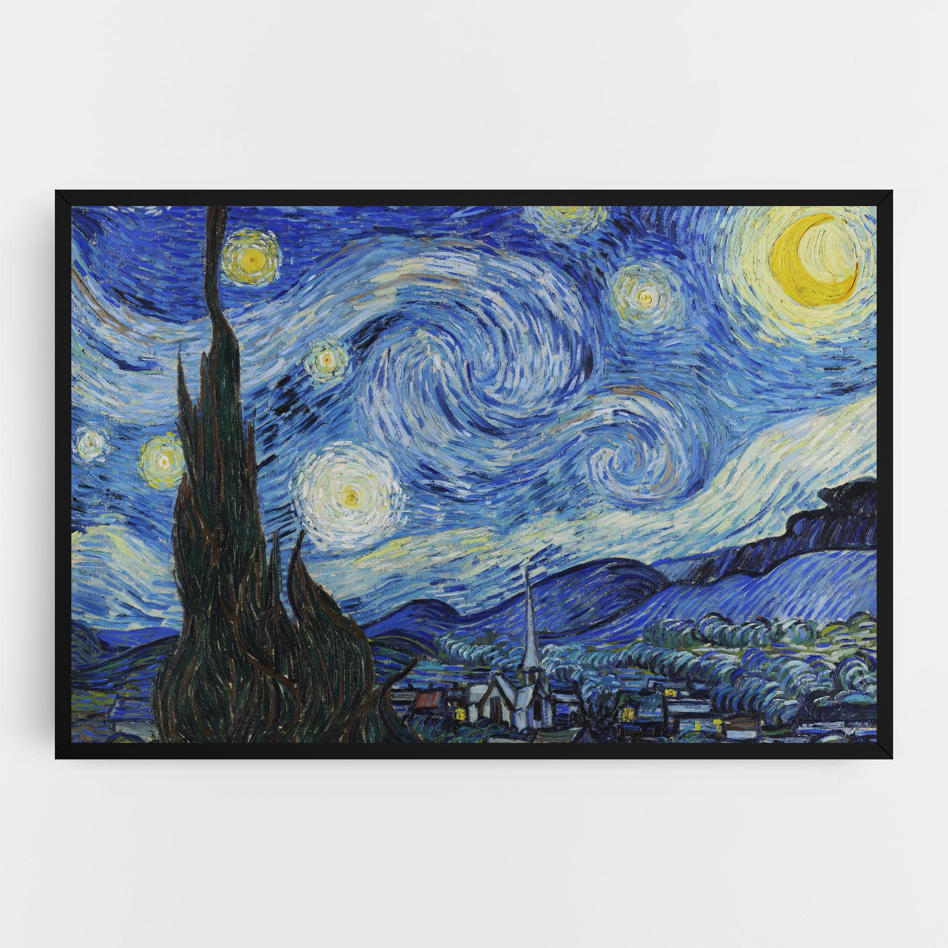 Leinwandbild The Starry Night mockup 0