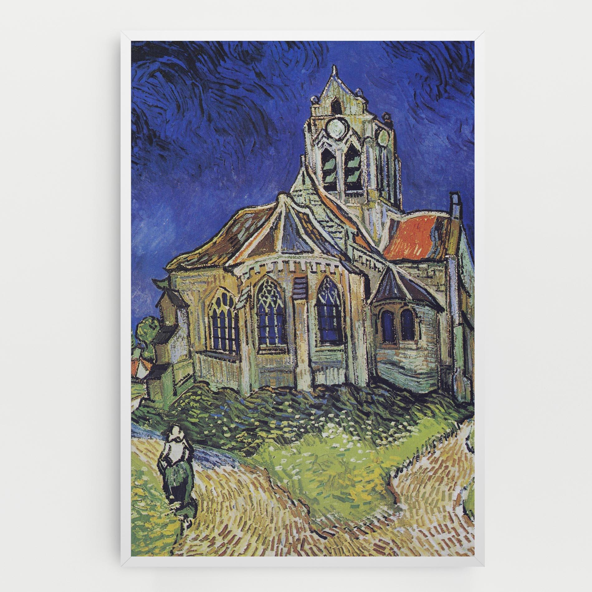 Leinwandbild The Church At Auvers mockup 0