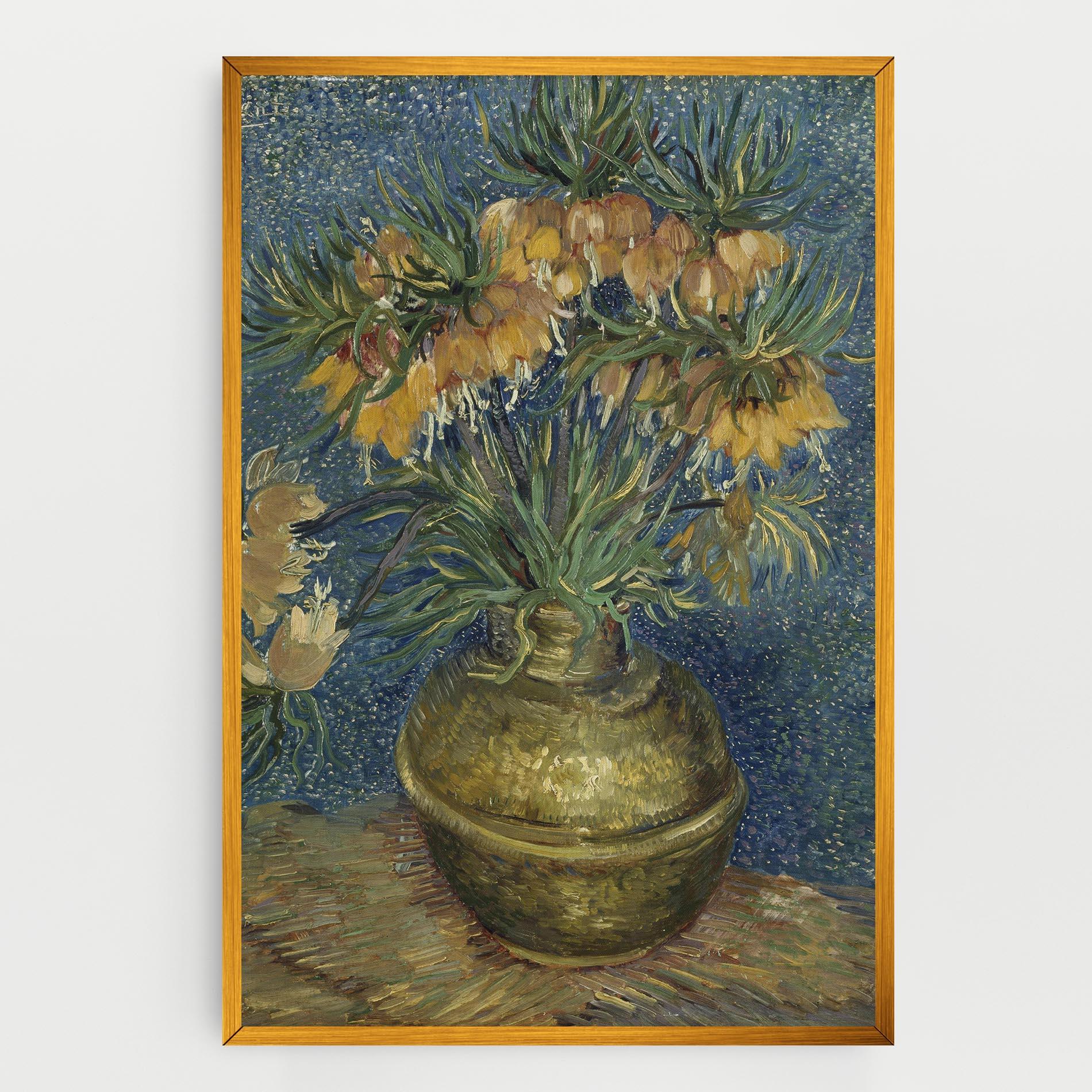 Leinwandbild Imperial Fritillaries mockup 0