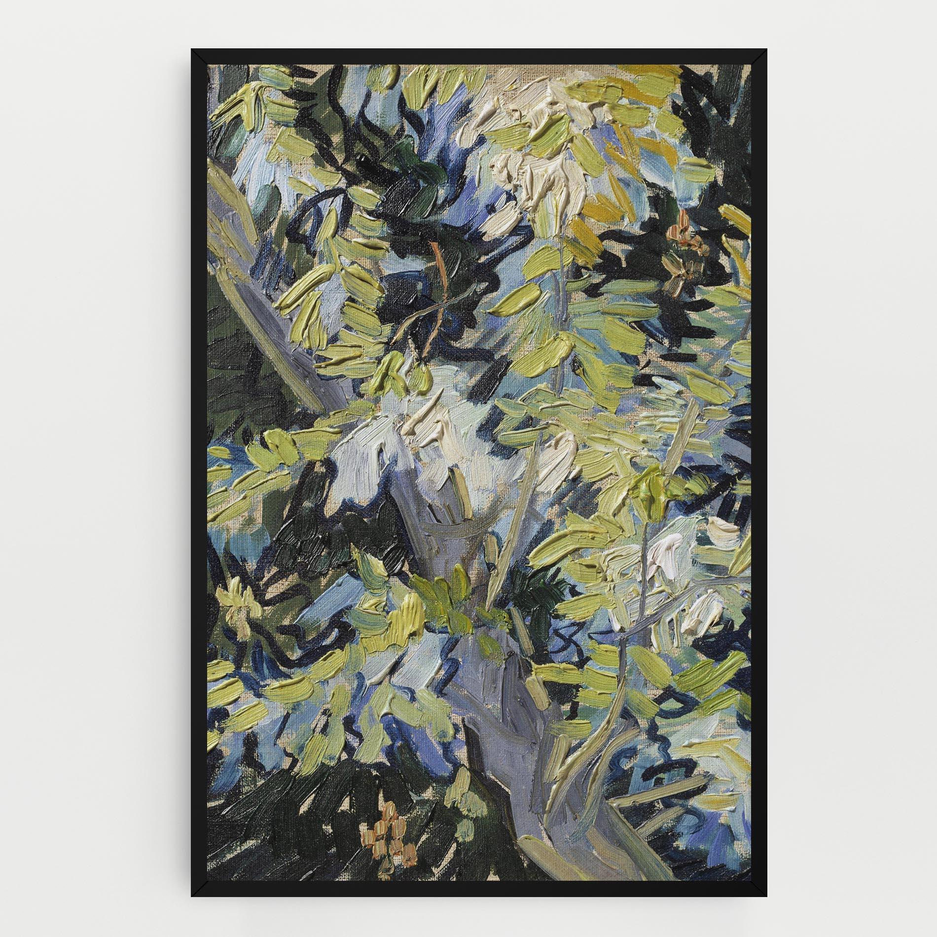 Leinwandbild Blossoming Branches mockup 0