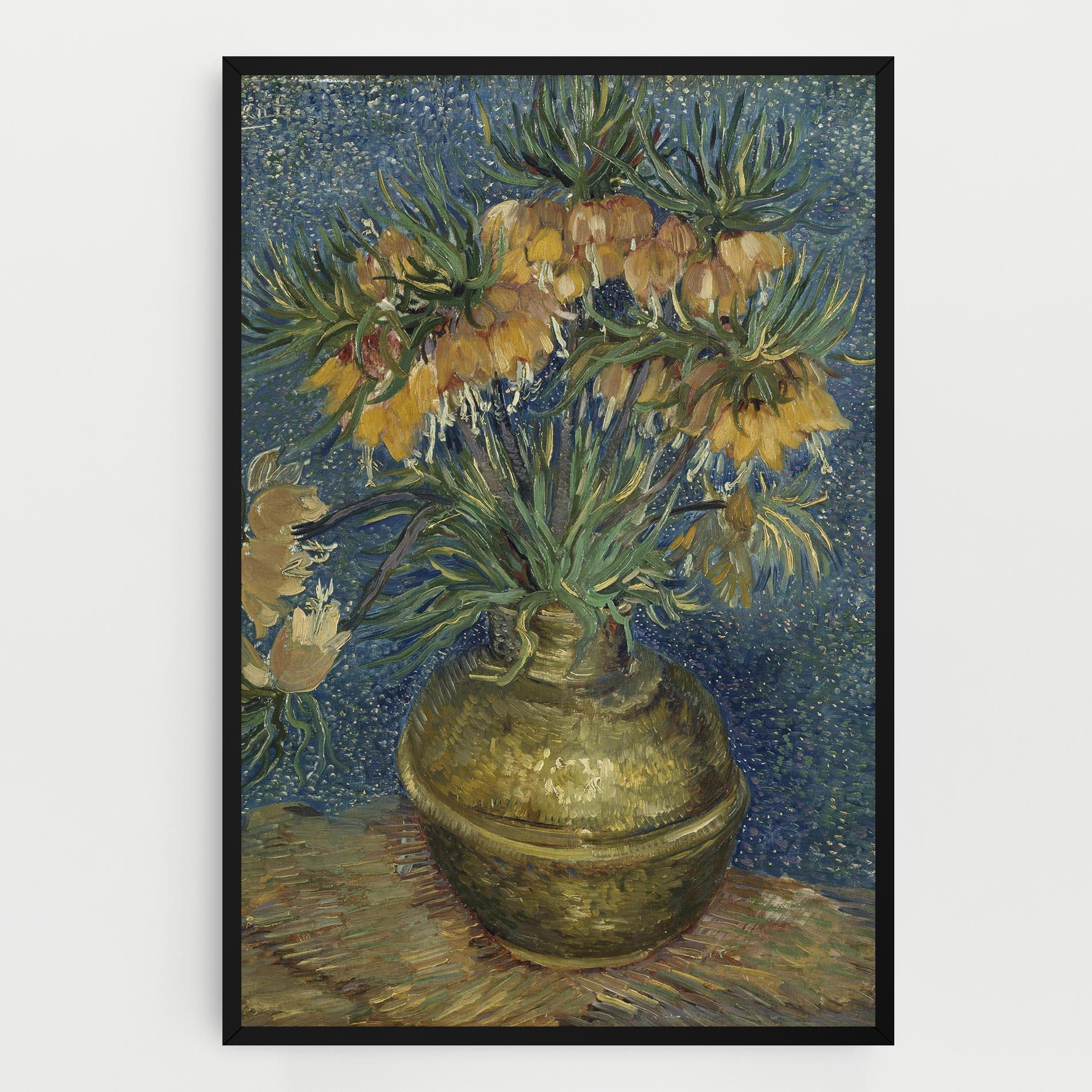 Leinwandbild Imperial Fritillaries mockup 0