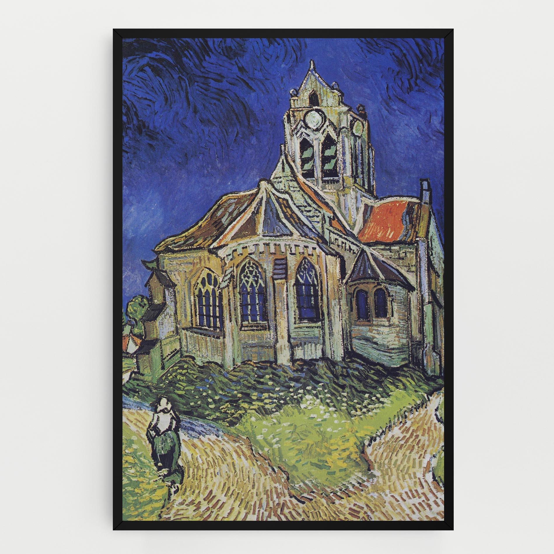 Leinwandbild The Church At Auvers mockup 0