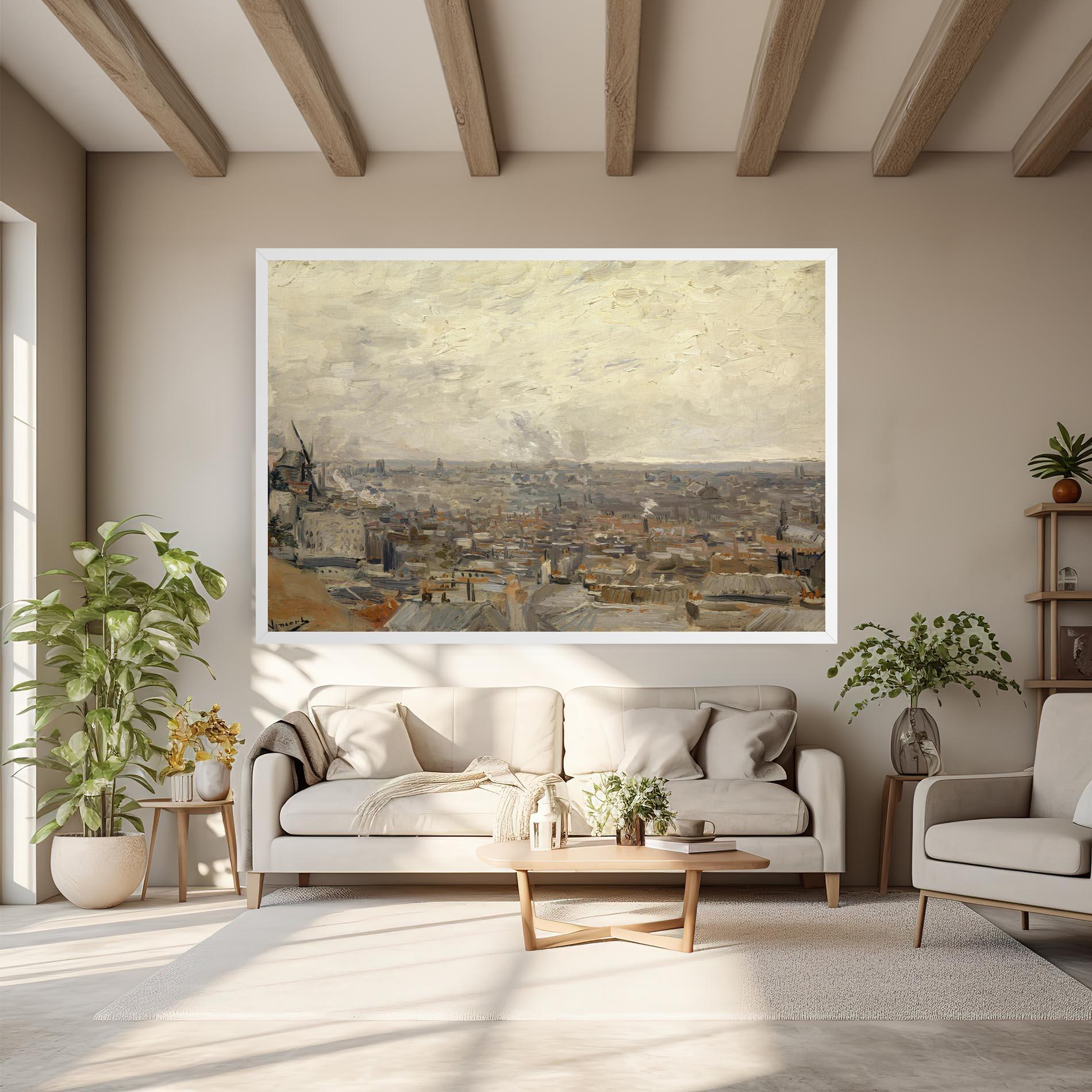 Leinwandbild Desde Montmartre mockup 6