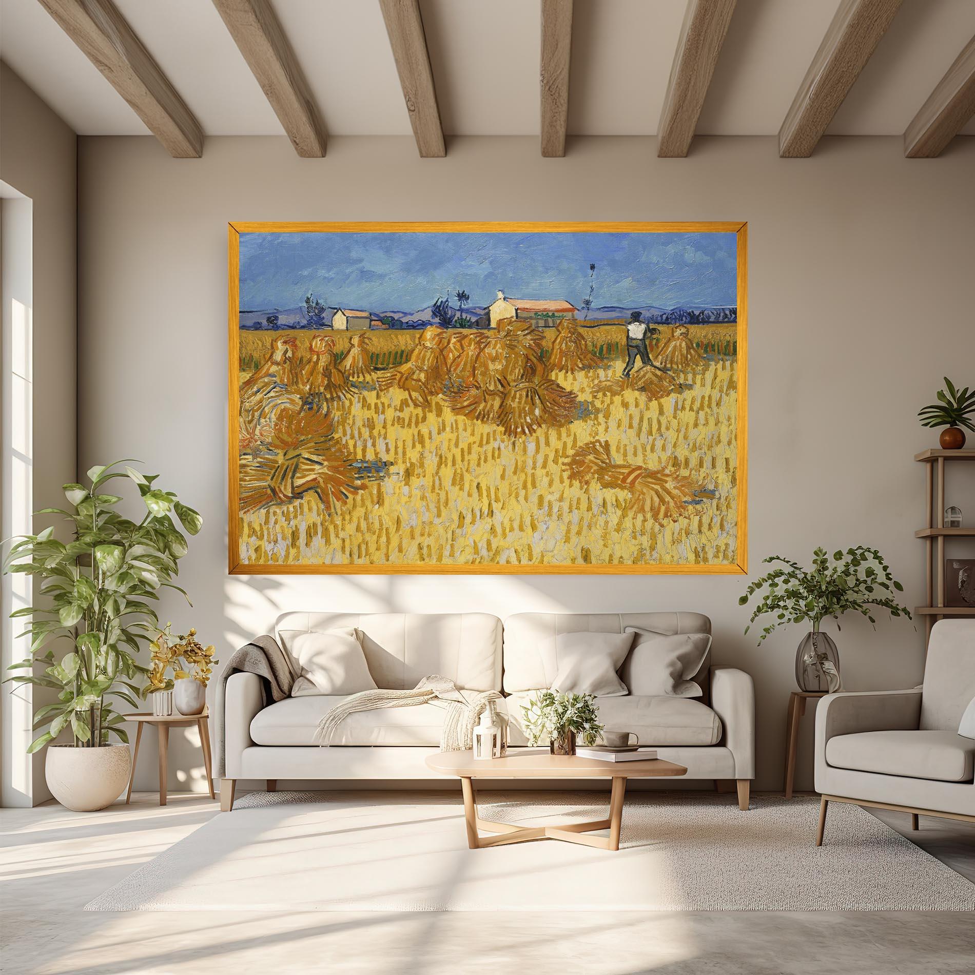 Leinwandbild Corn Harvest mockup 6