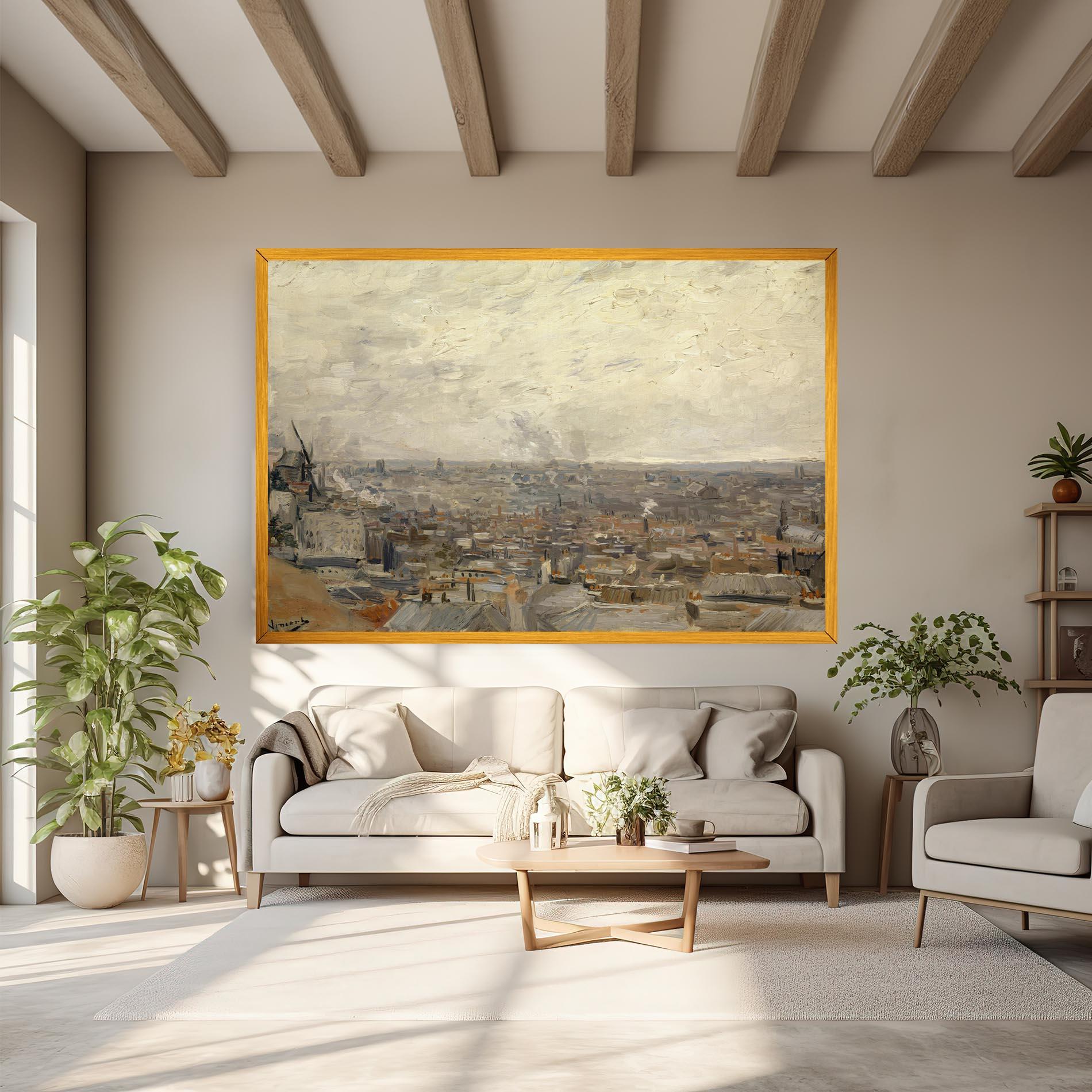 Leinwandbild Desde Montmartre mockup 6