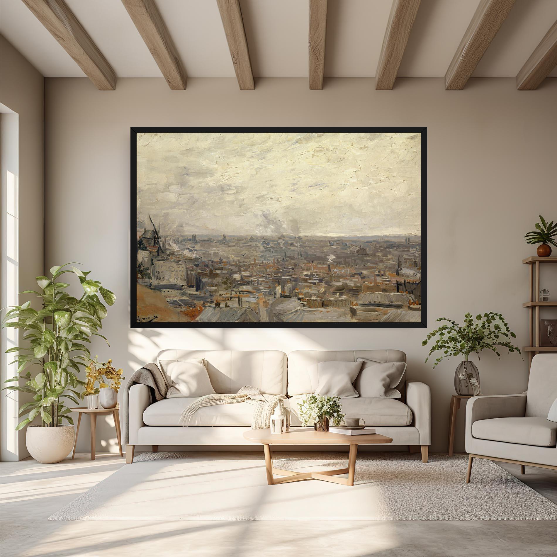 Leinwandbild Desde Montmartre mockup 6