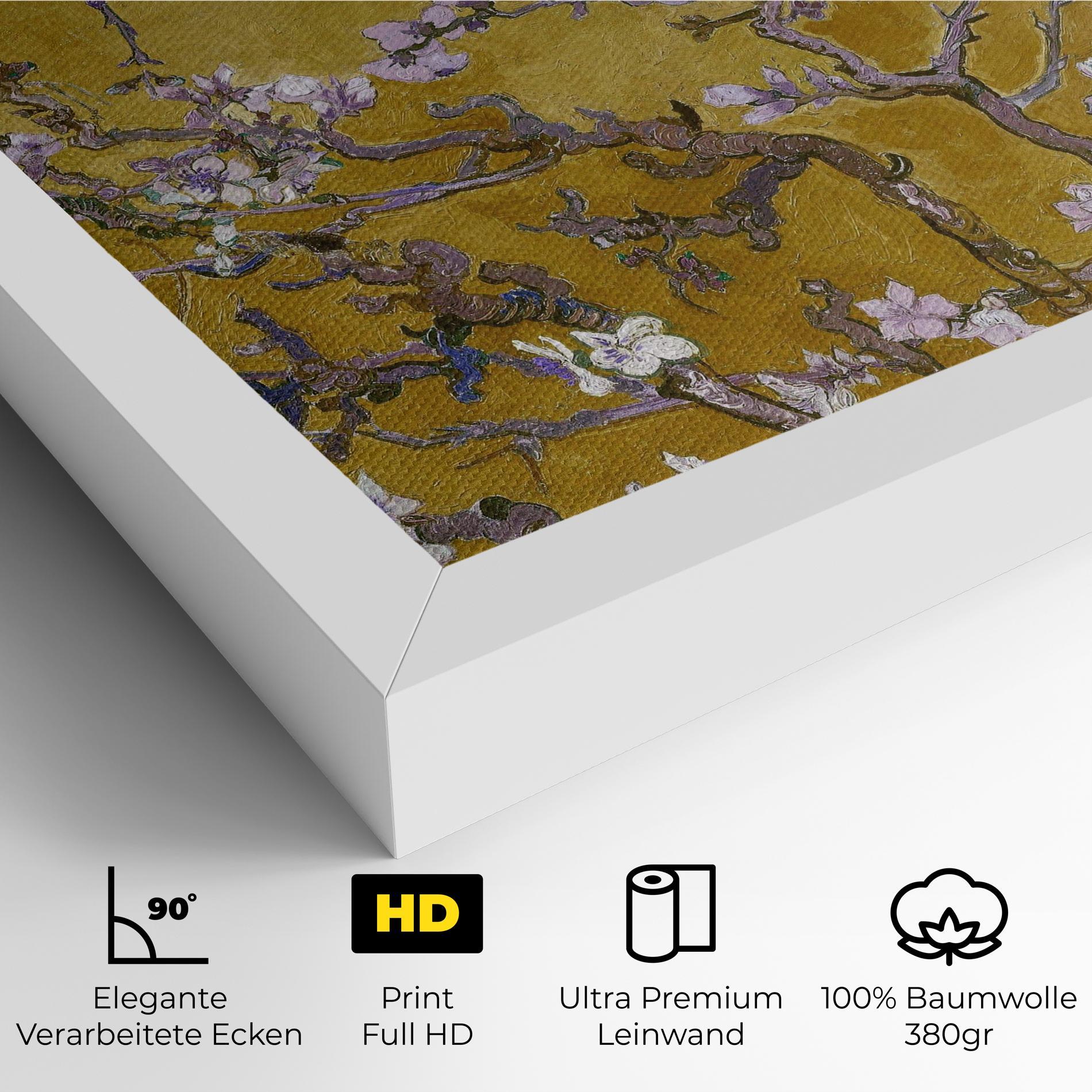 Leinwandbild Almond Blossom mockup 4