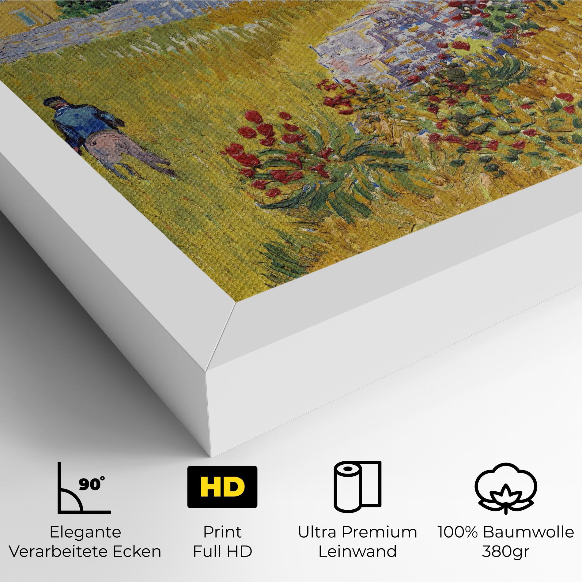 Leinwandbild Farmhouse In Provence mockup 4