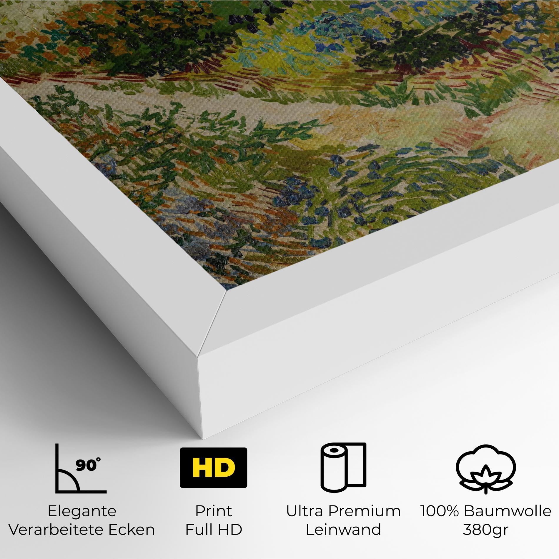 Leinwandbild Garden At Arles mockup 4