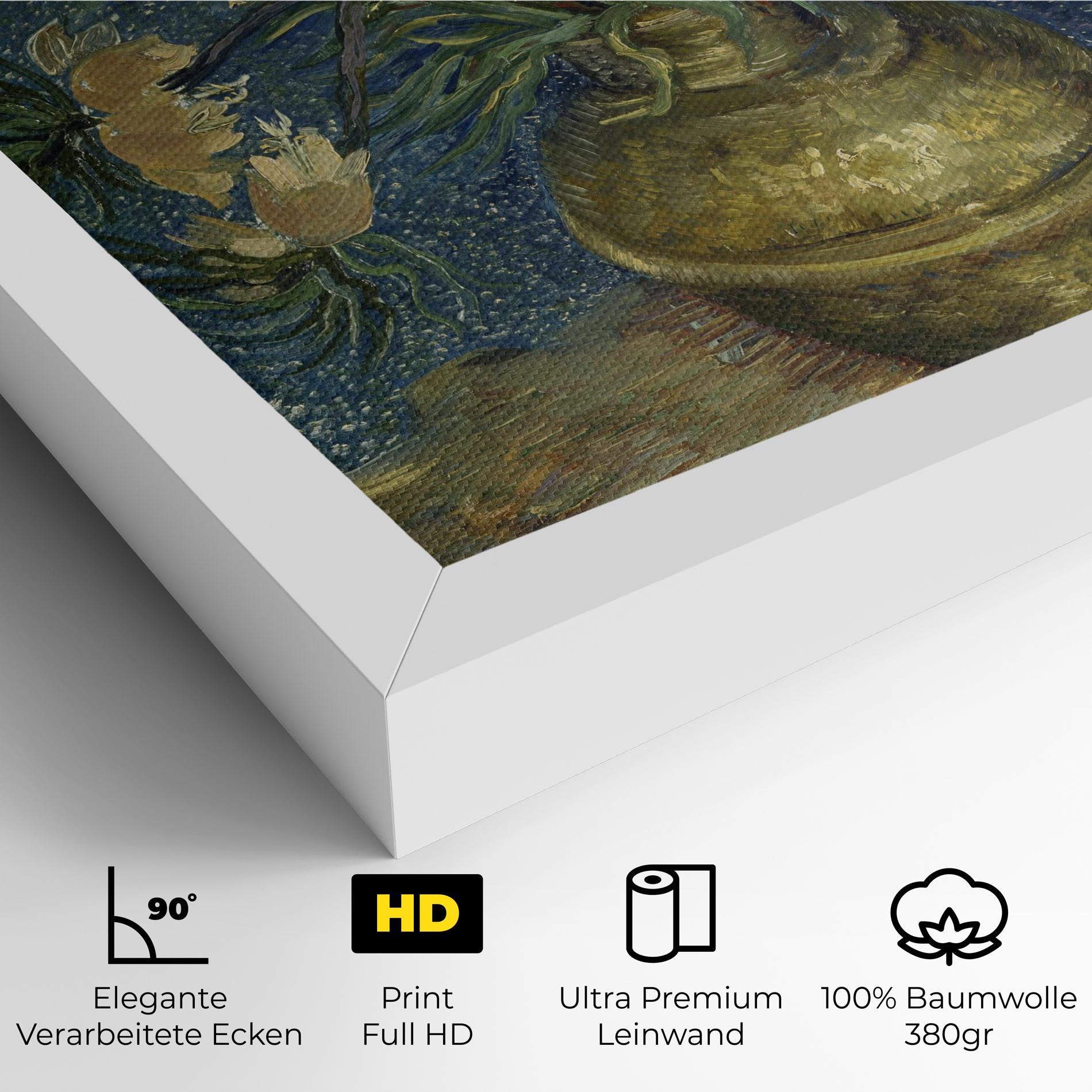 Leinwandbild Imperial Fritillaries mockup 4