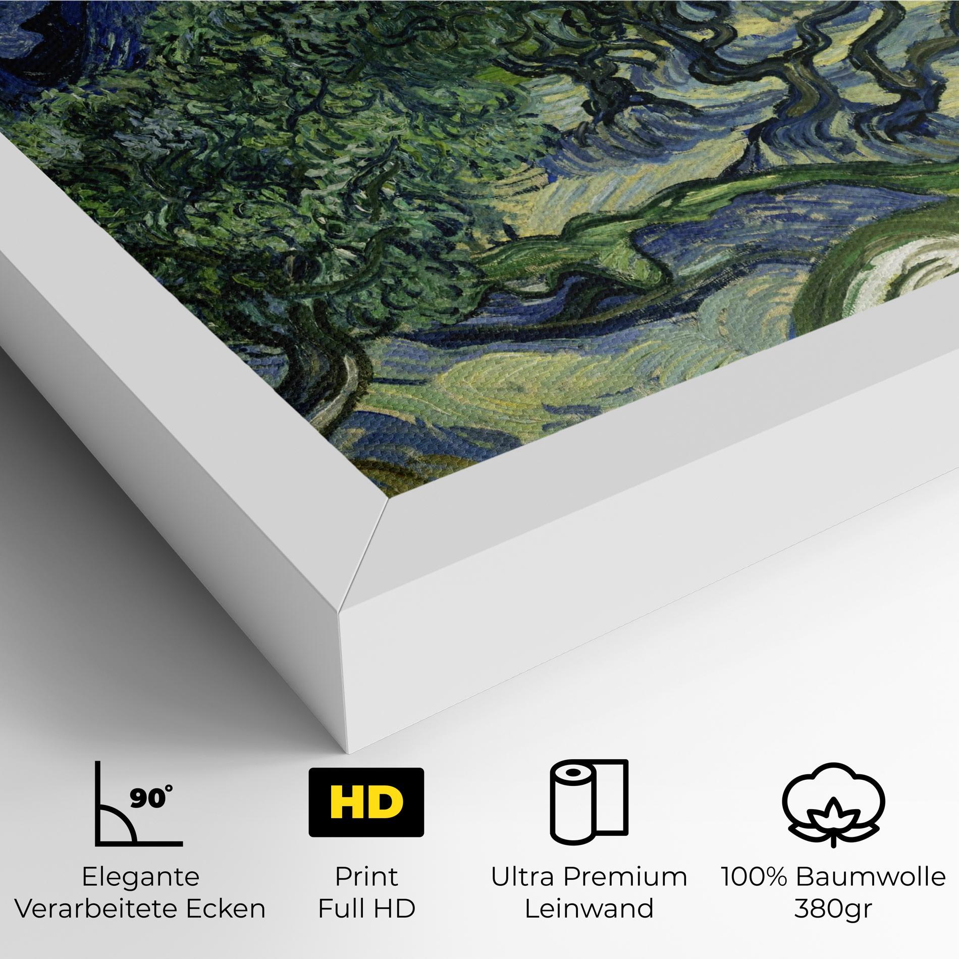 Leinwandbild Olive Trees Alpilles mockup 4