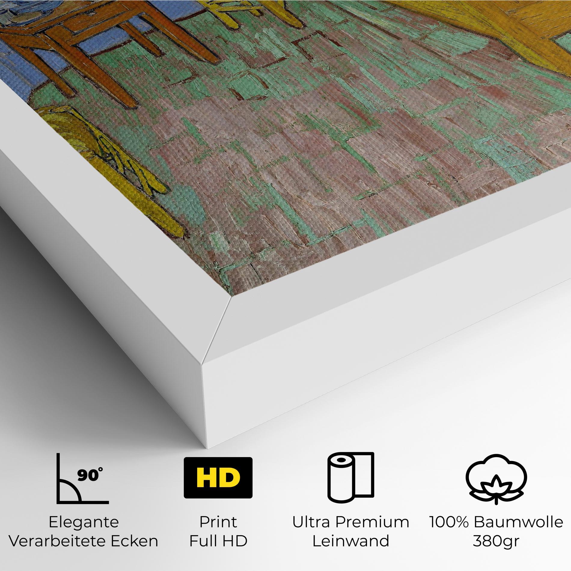 Leinwandbild The Bedroom mockup 4