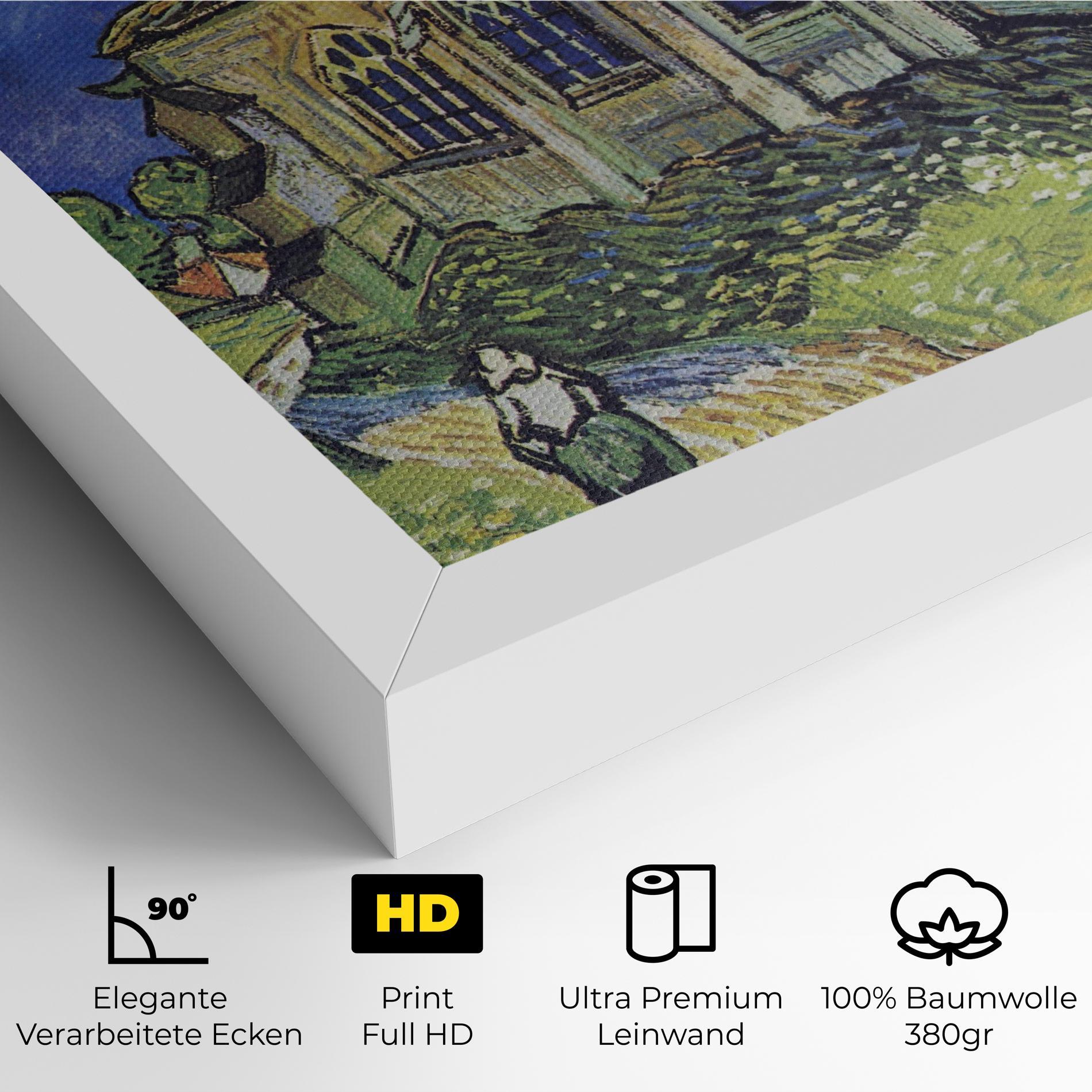 Leinwandbild The Church At Auvers mockup 4