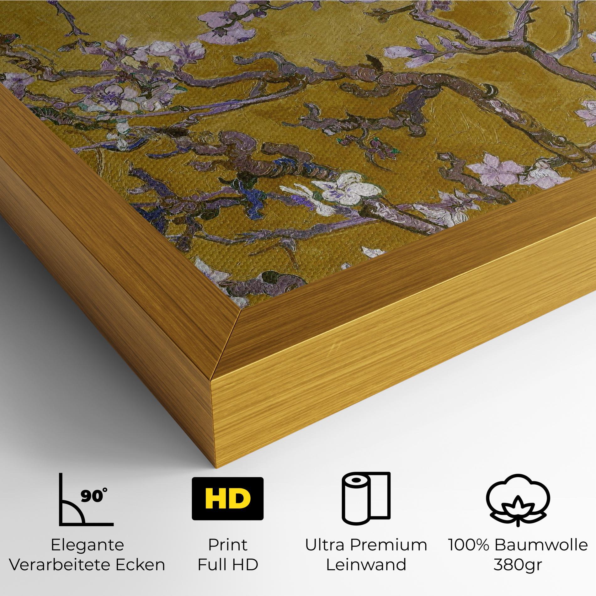 Leinwandbild Almond Blossom mockup 4
