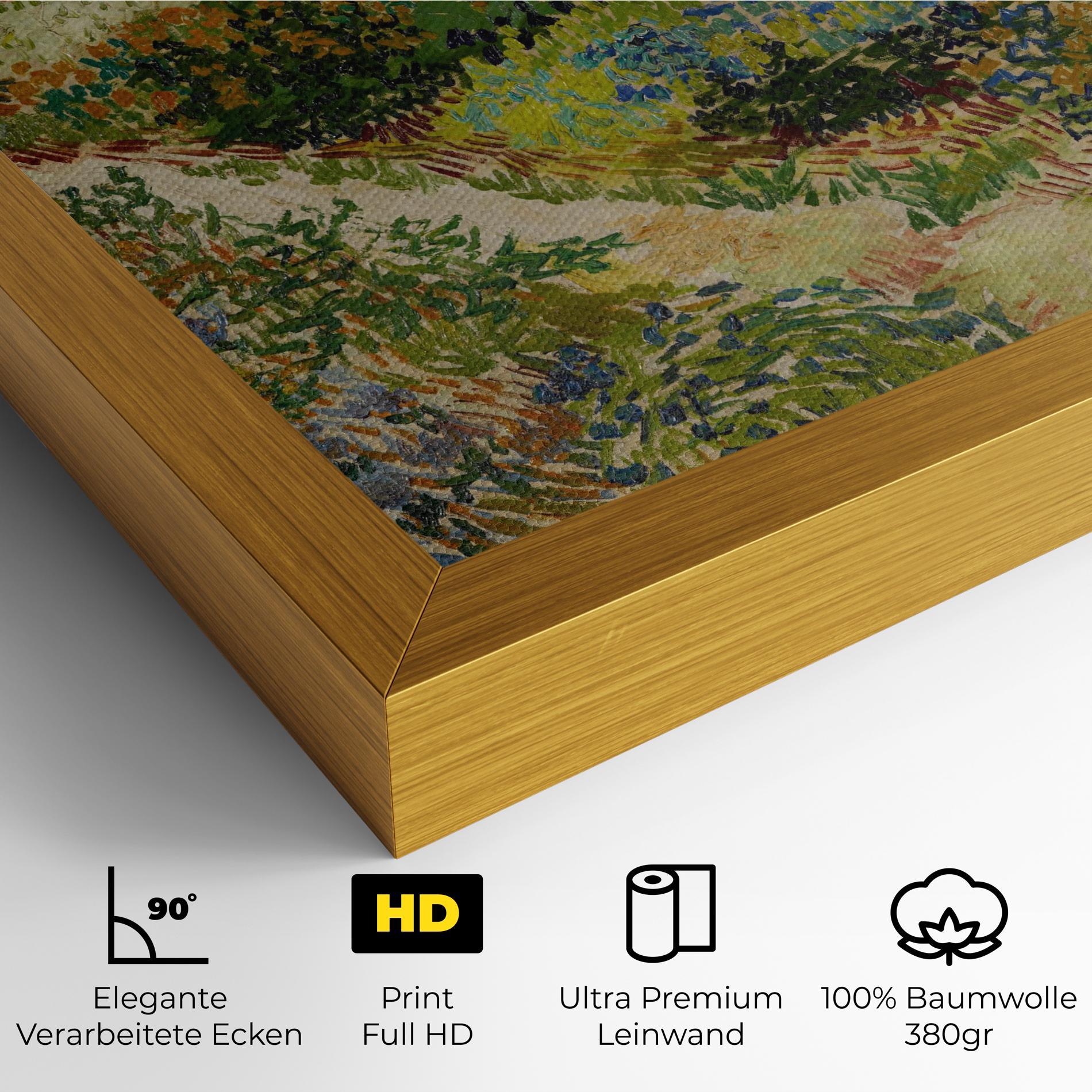 Leinwandbild Garden At Arles mockup 4