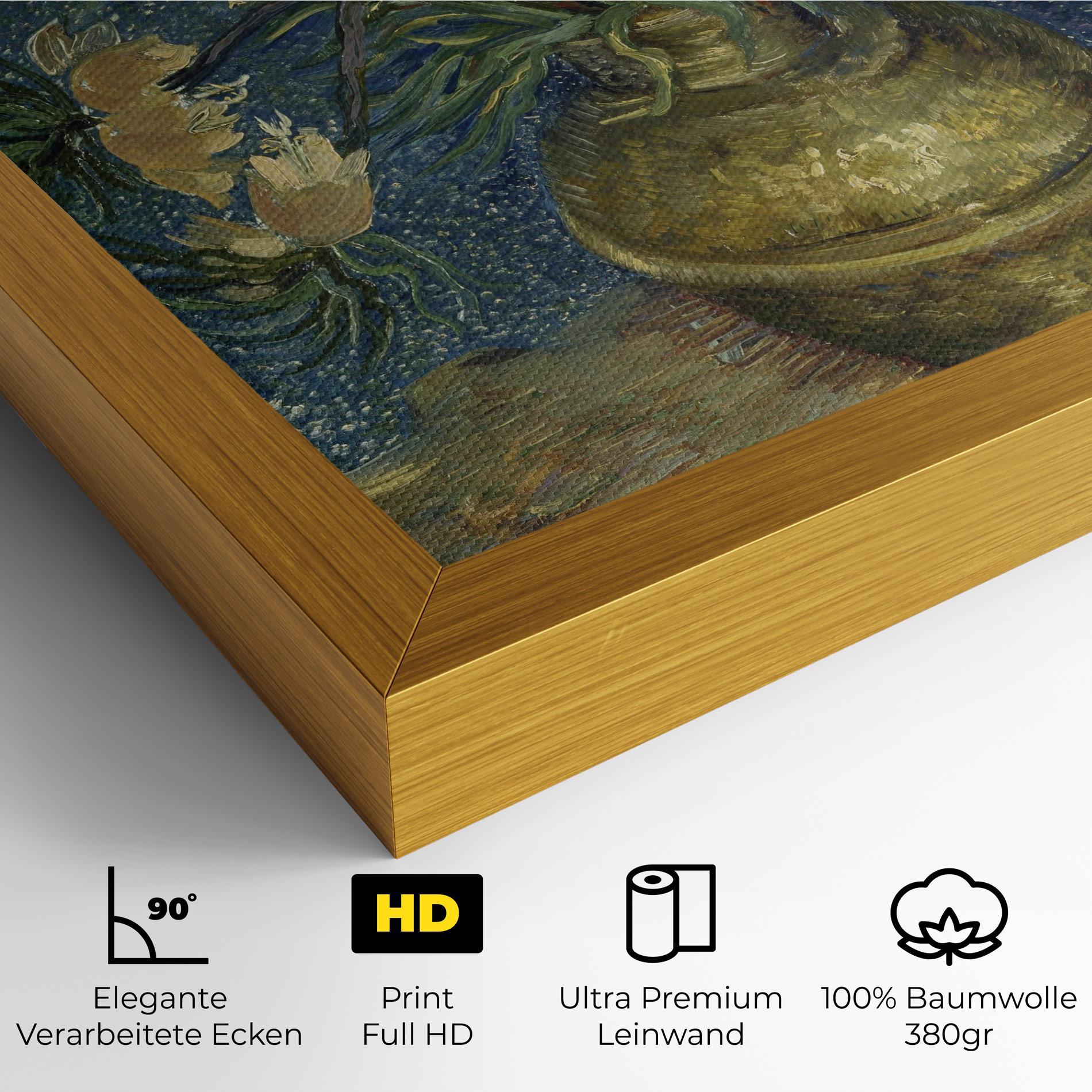 Leinwandbild Imperial Fritillaries mockup 4