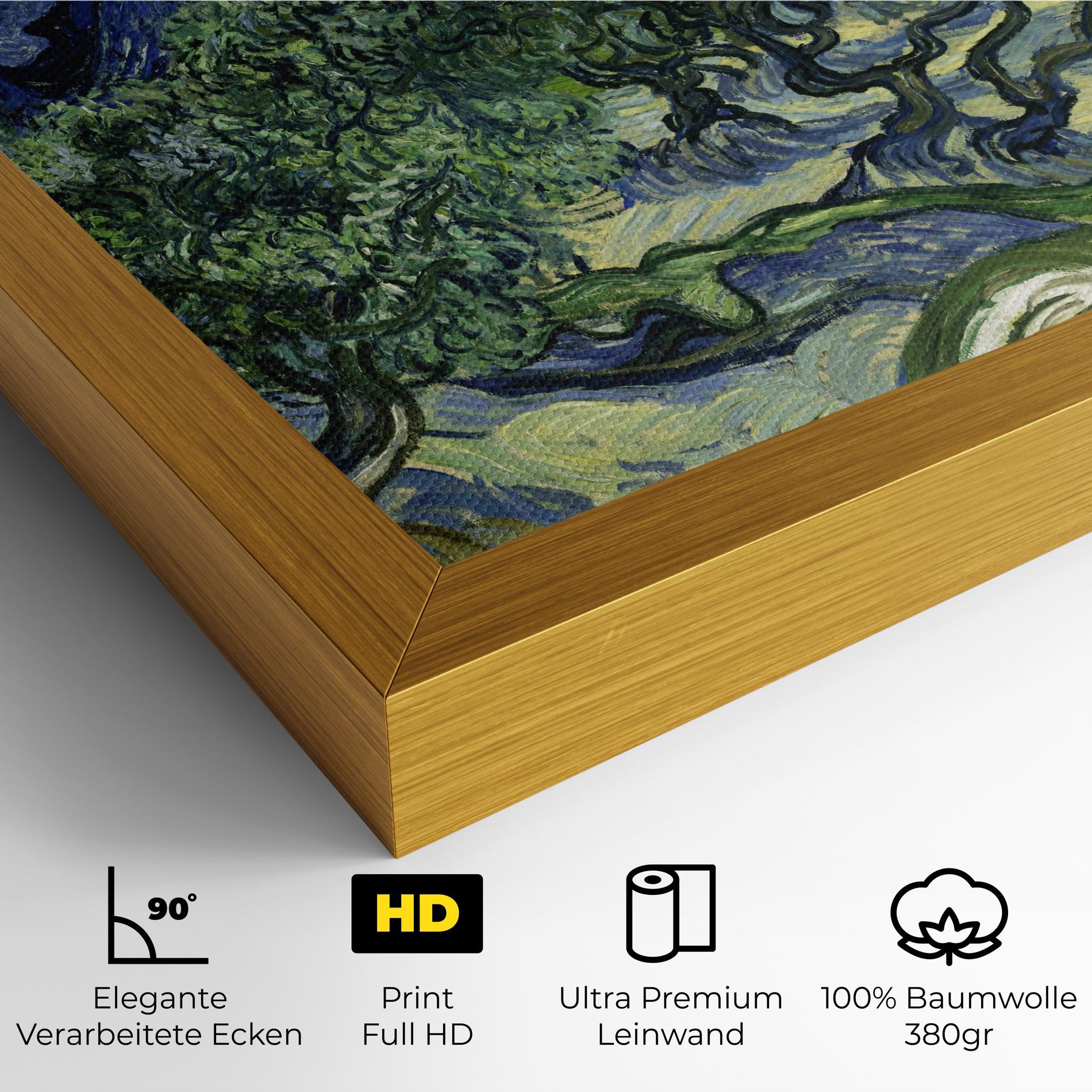 Leinwandbild Olive Trees Alpilles mockup 4