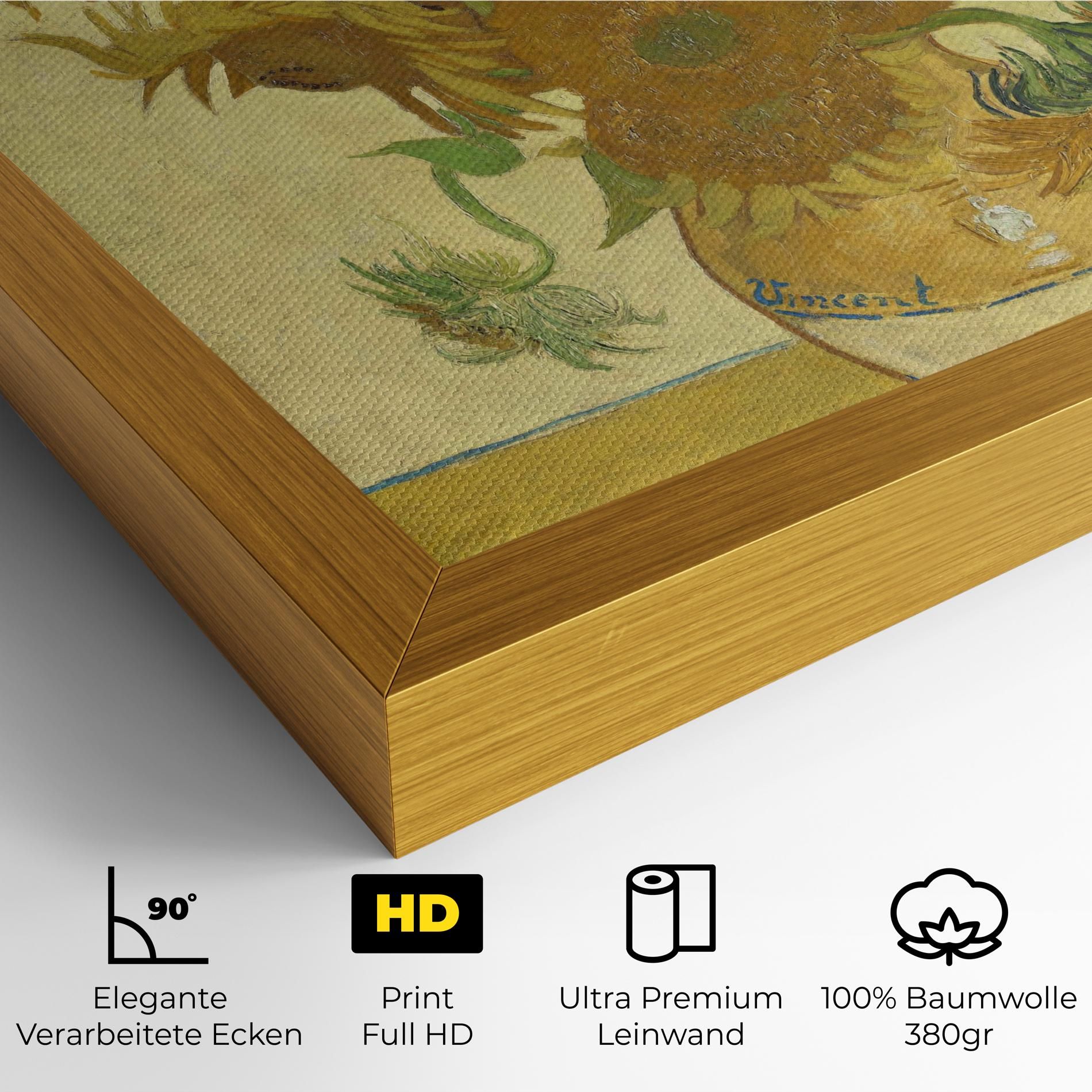 Sunflowers Vase Art mockup 4