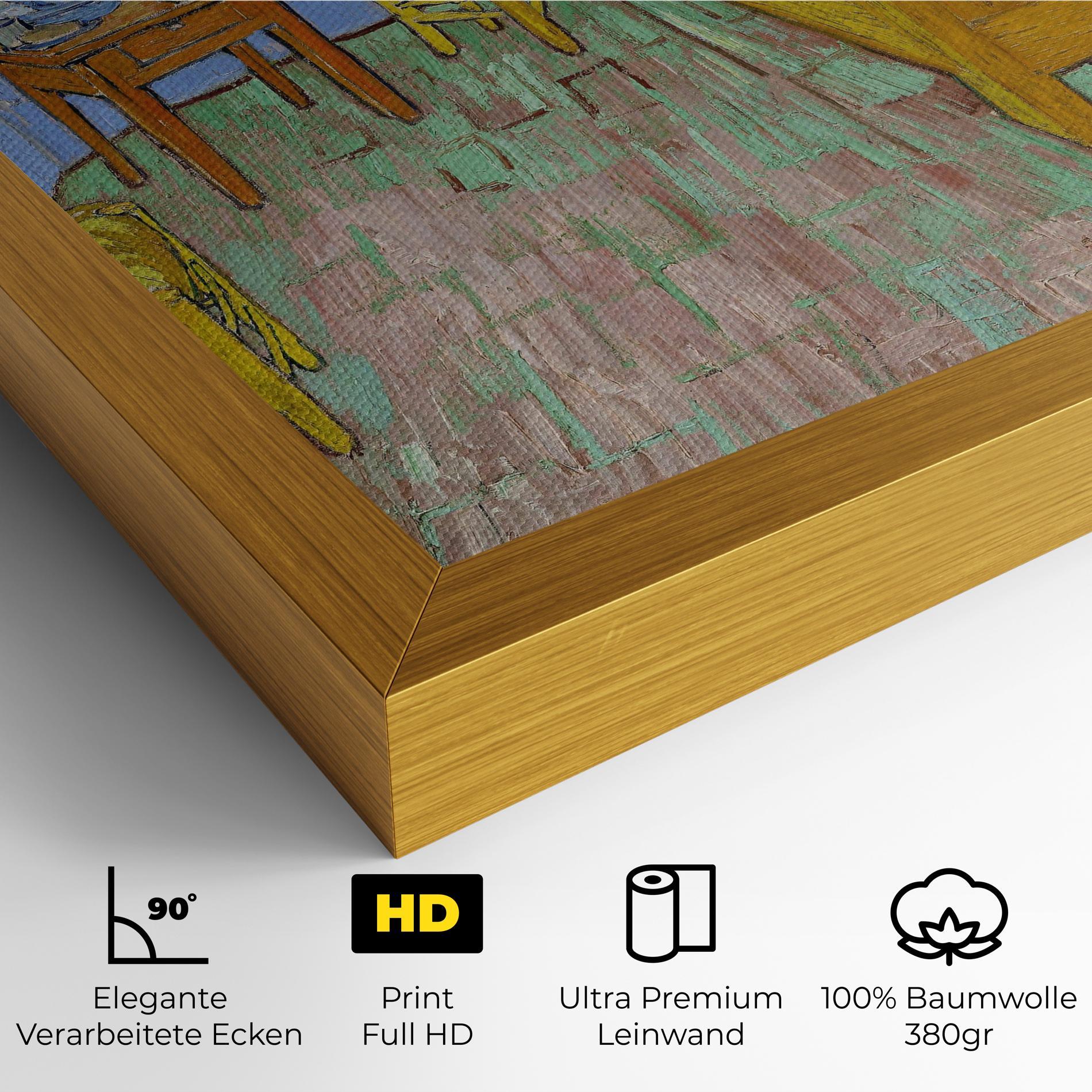 Leinwandbild The Bedroom mockup 4