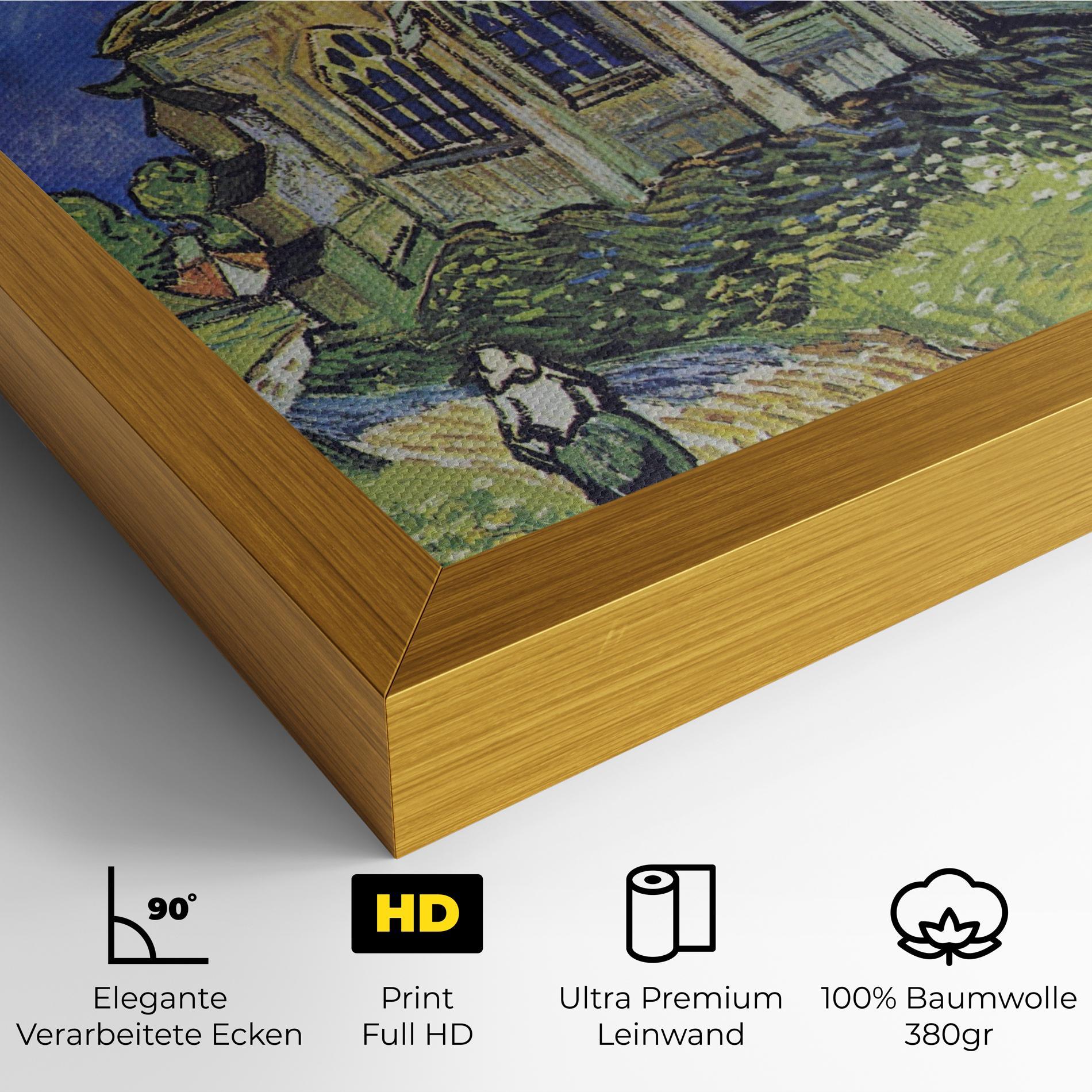 Leinwandbild The Church At Auvers mockup 4