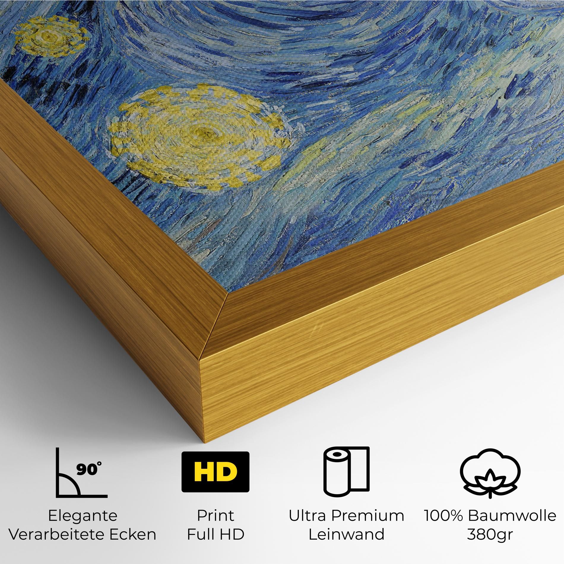 Van Gogh Starry Night mockup 4