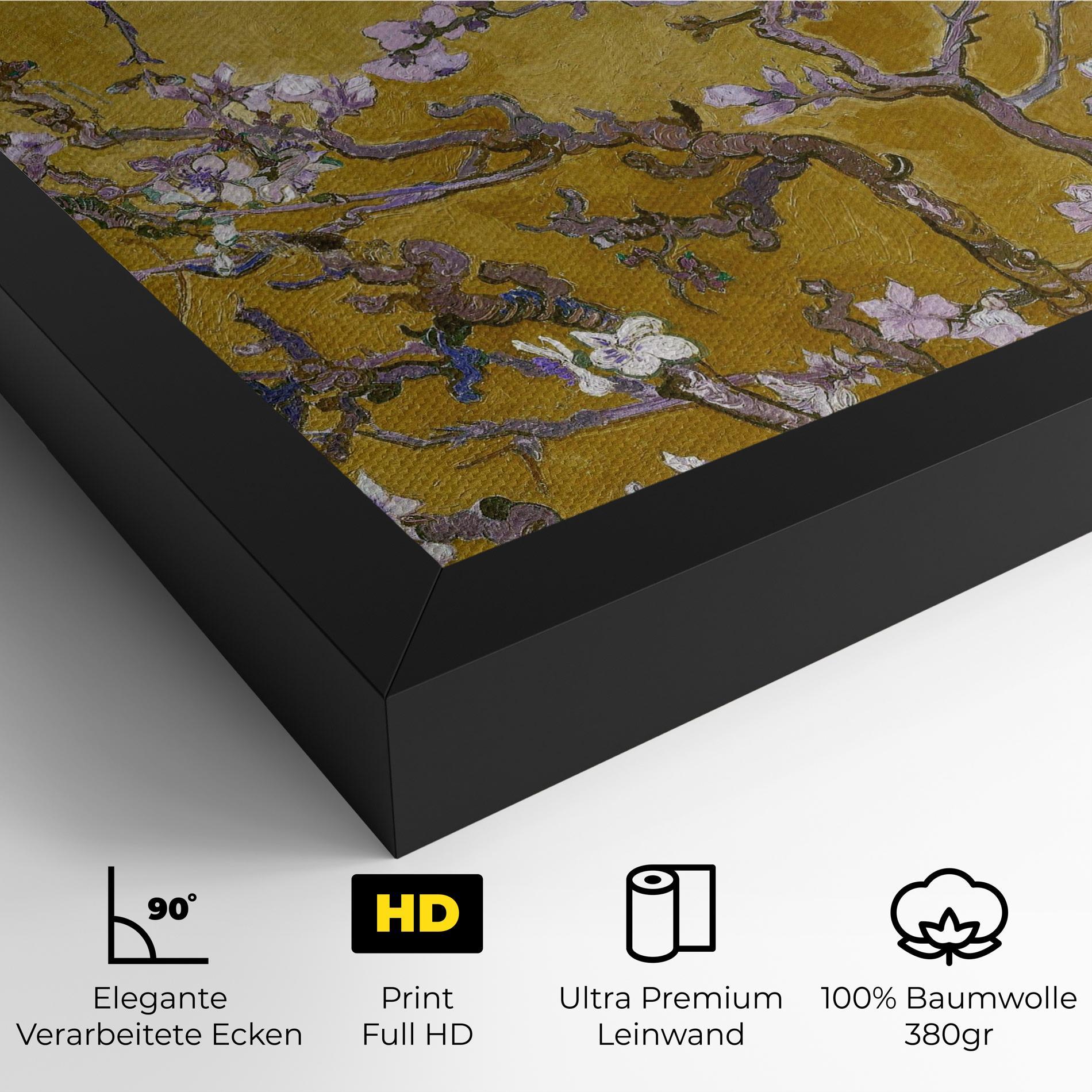 Leinwandbild Almond Blossom mockup 4