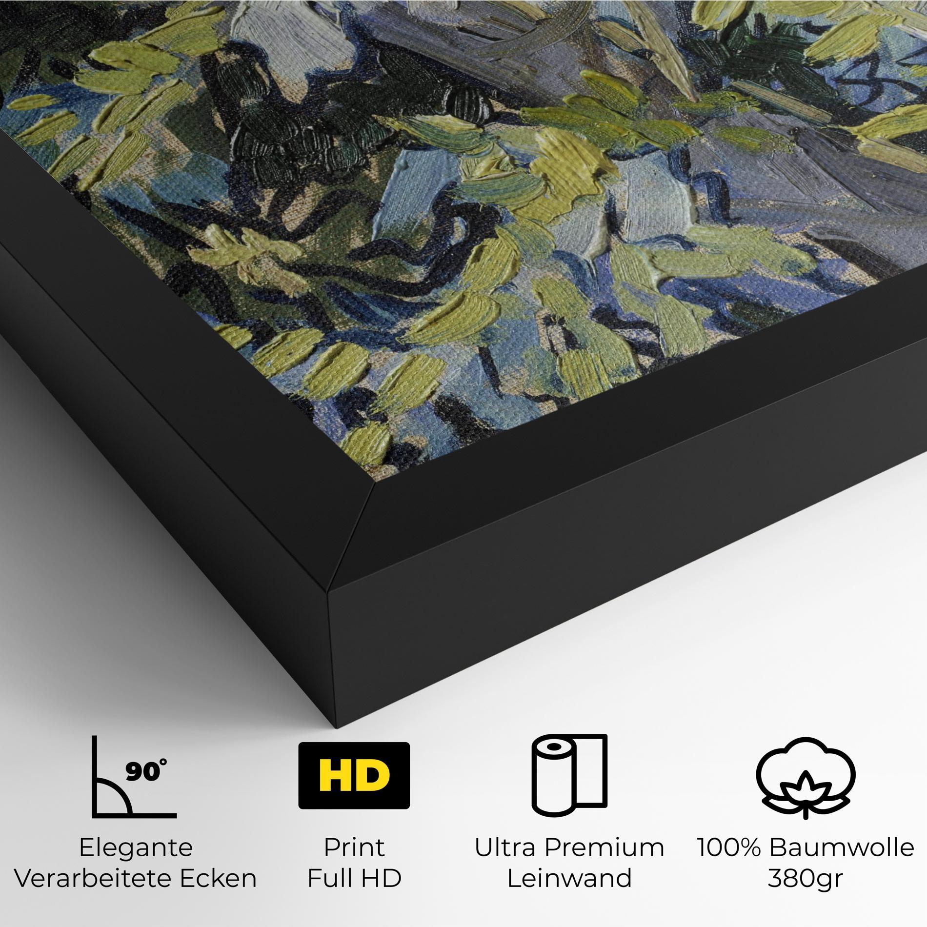 Leinwandbild Blossoming Branches mockup 4