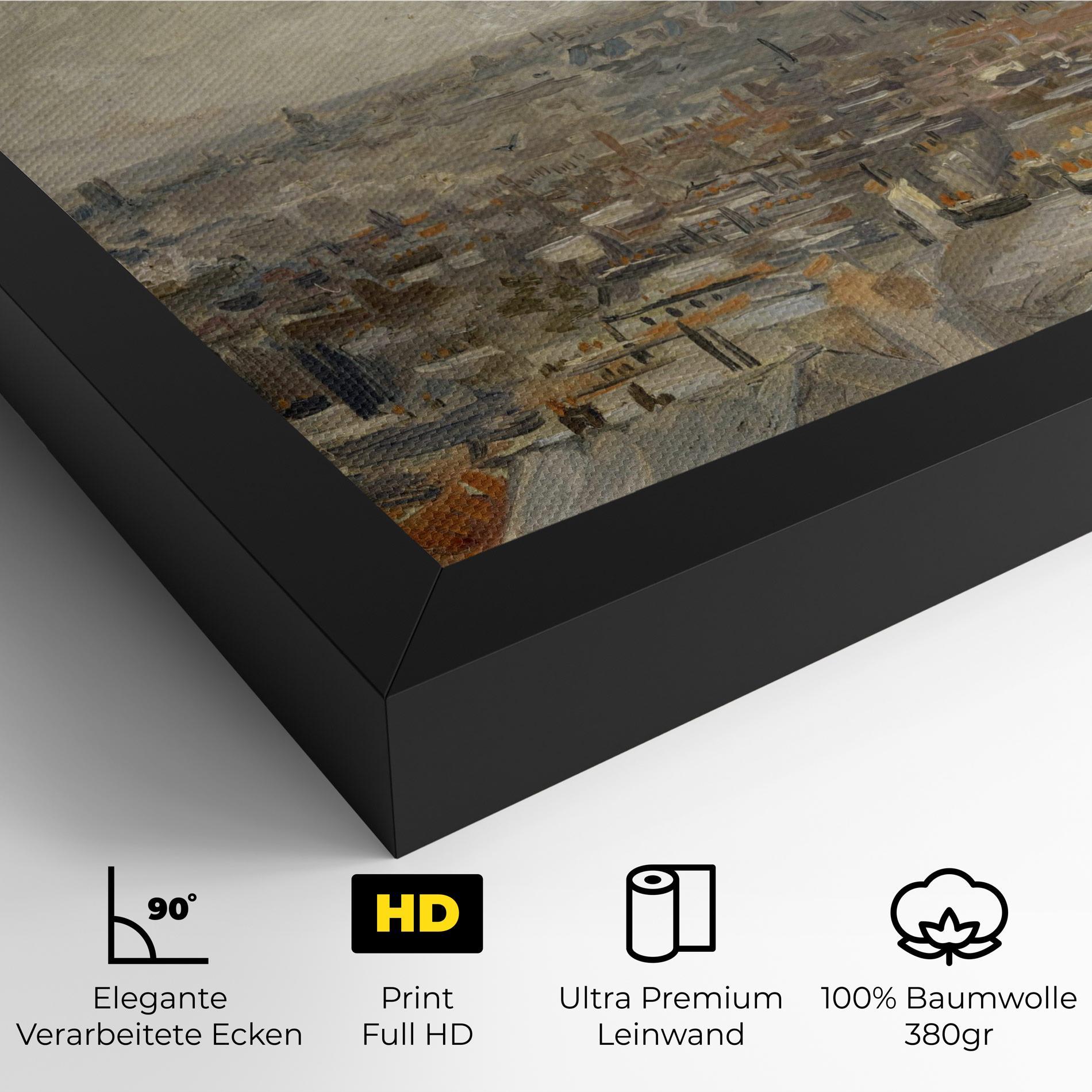 Leinwandbild Desde Montmartre mockup 4