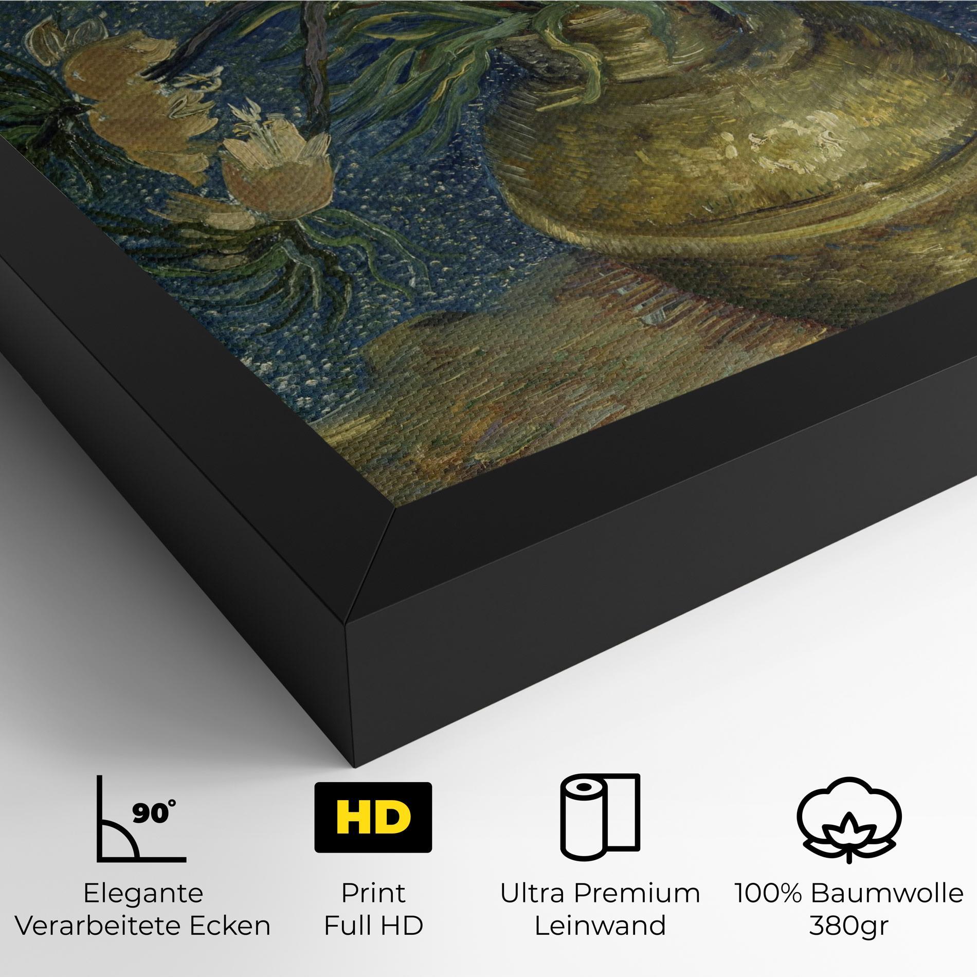 Leinwandbild Imperial Fritillaries mockup 4