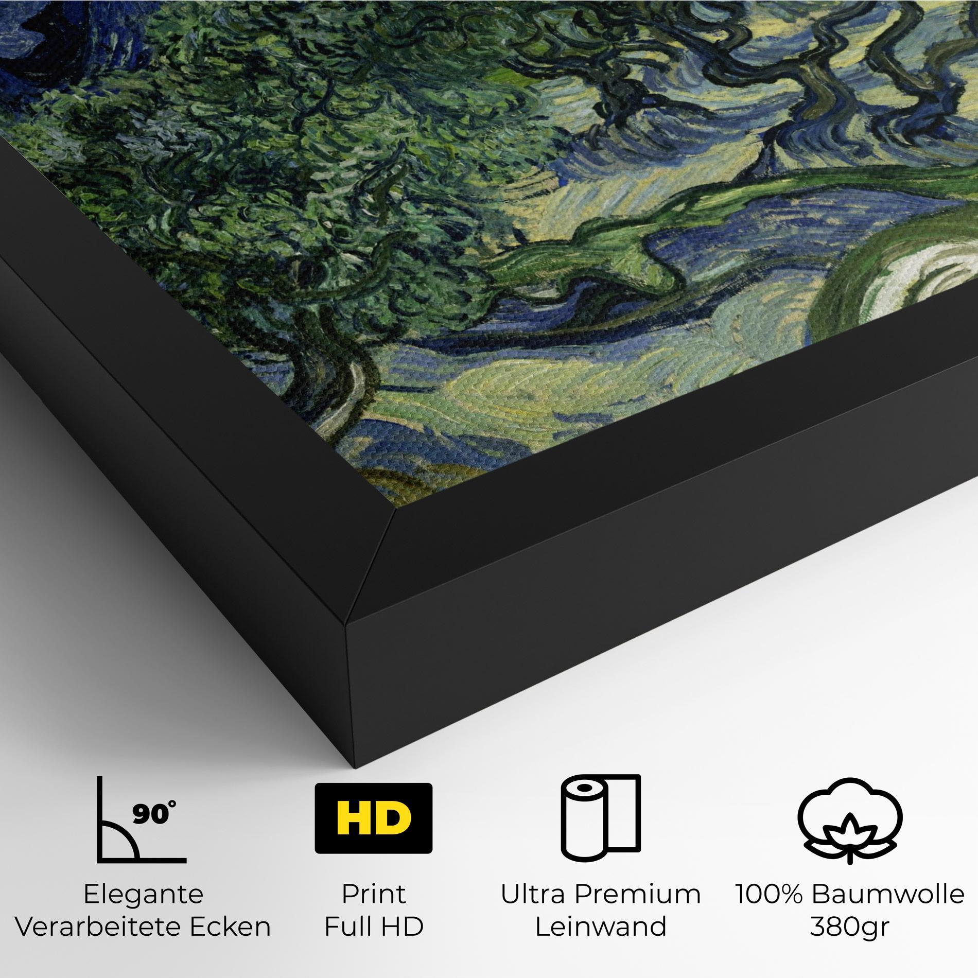 Leinwandbild Olive Trees Alpilles mockup 4