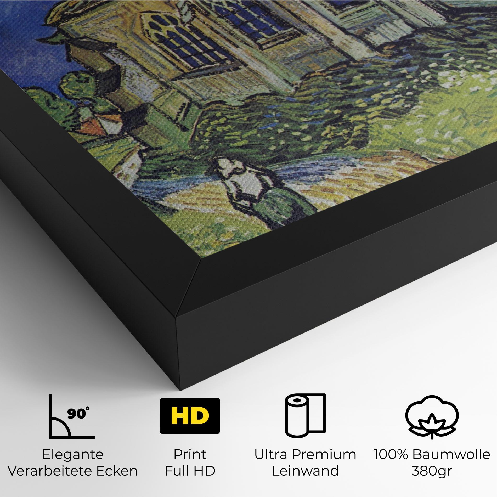 Leinwandbild The Church At Auvers mockup 4