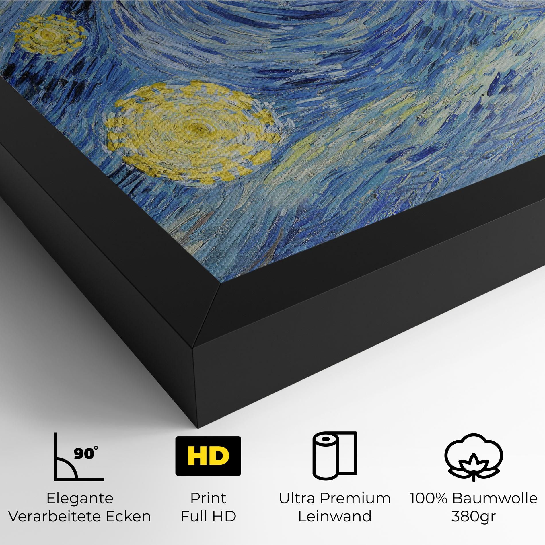 Van Gogh Starry Night mockup 4