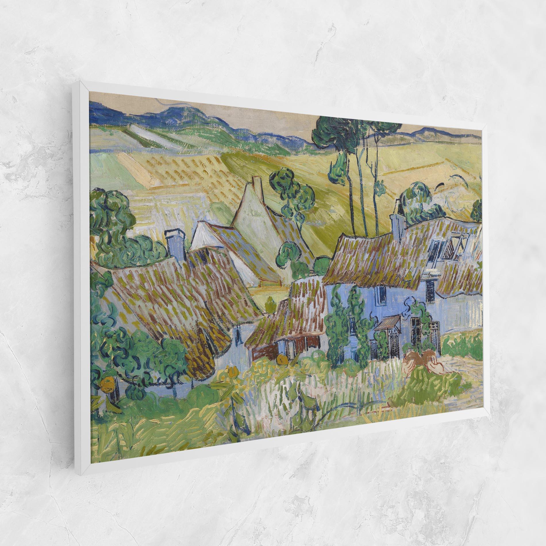 Leinwandbild Farms Near Auvers mockup 1