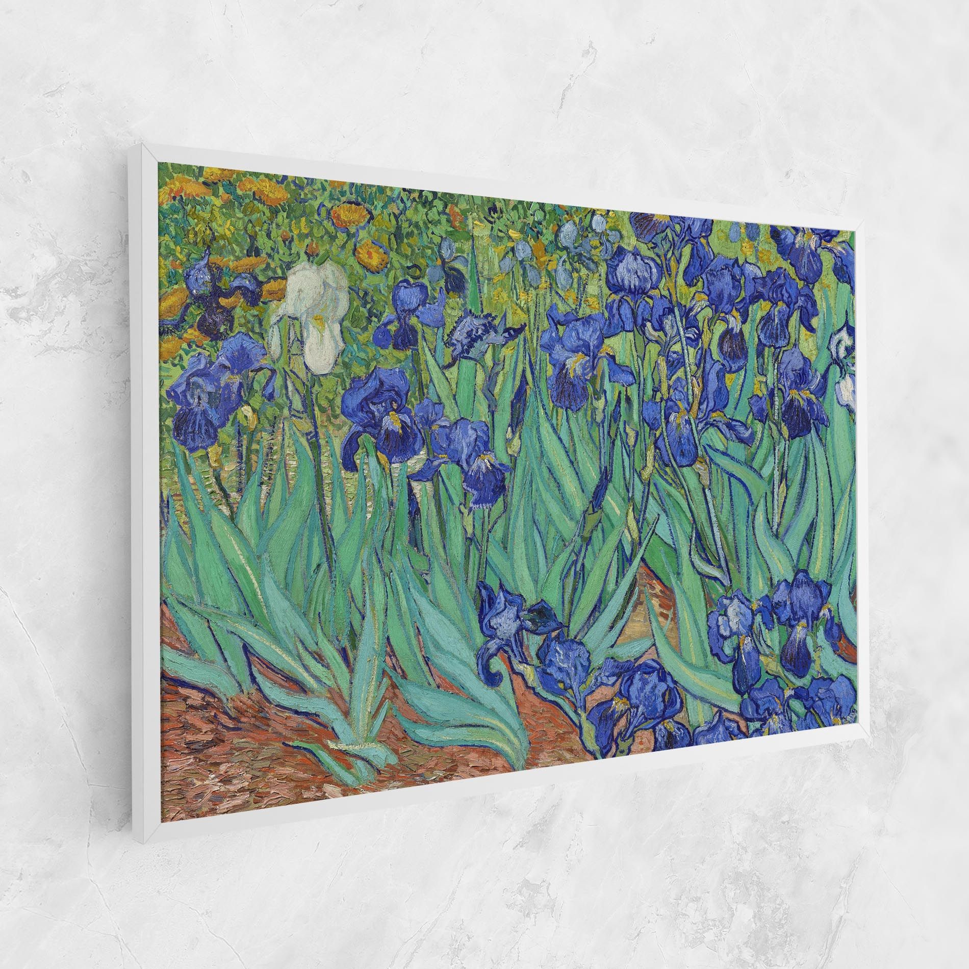 Irises Van Gogh mockup 1