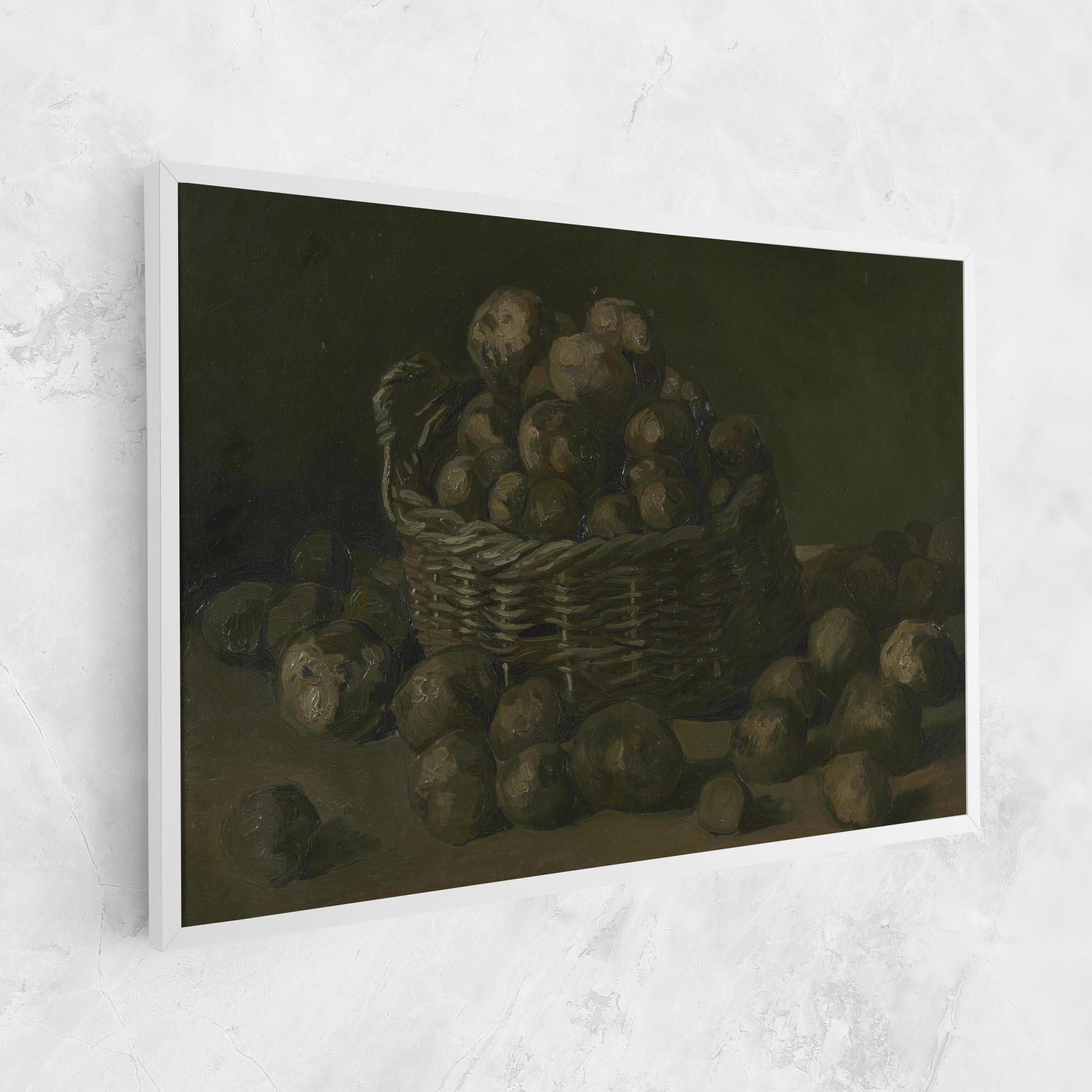 Leinwandbild Mand Met Aardappels mockup 1