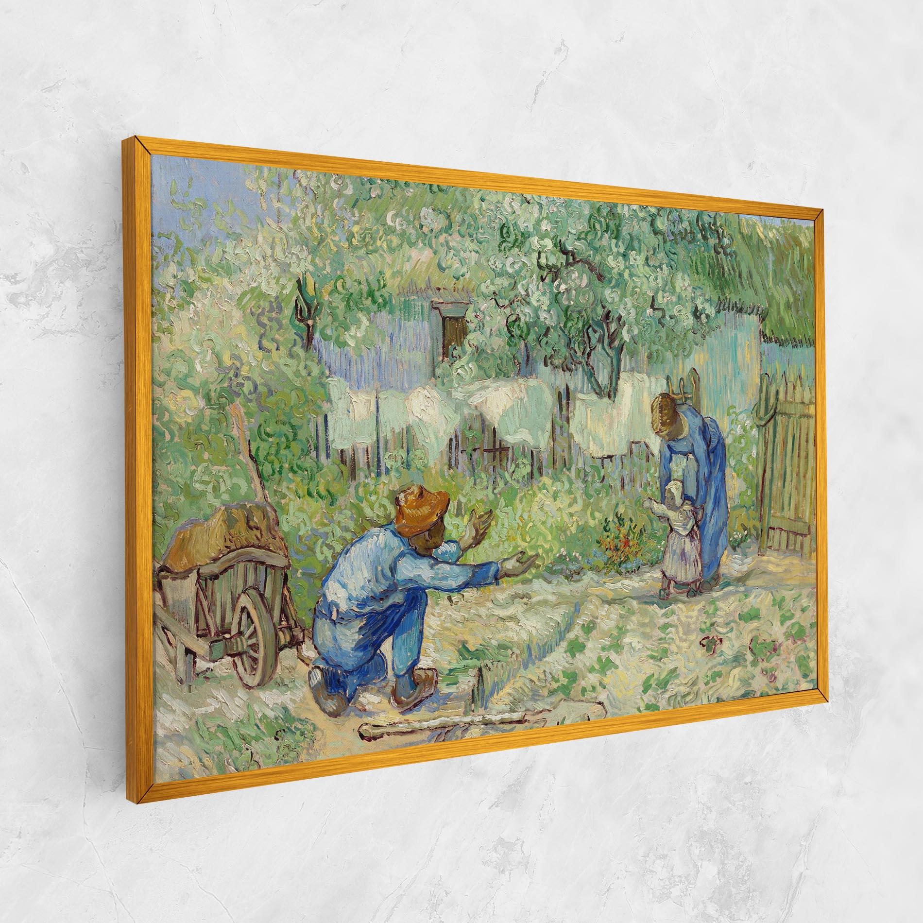 Leinwandbild First Steps mockup 1