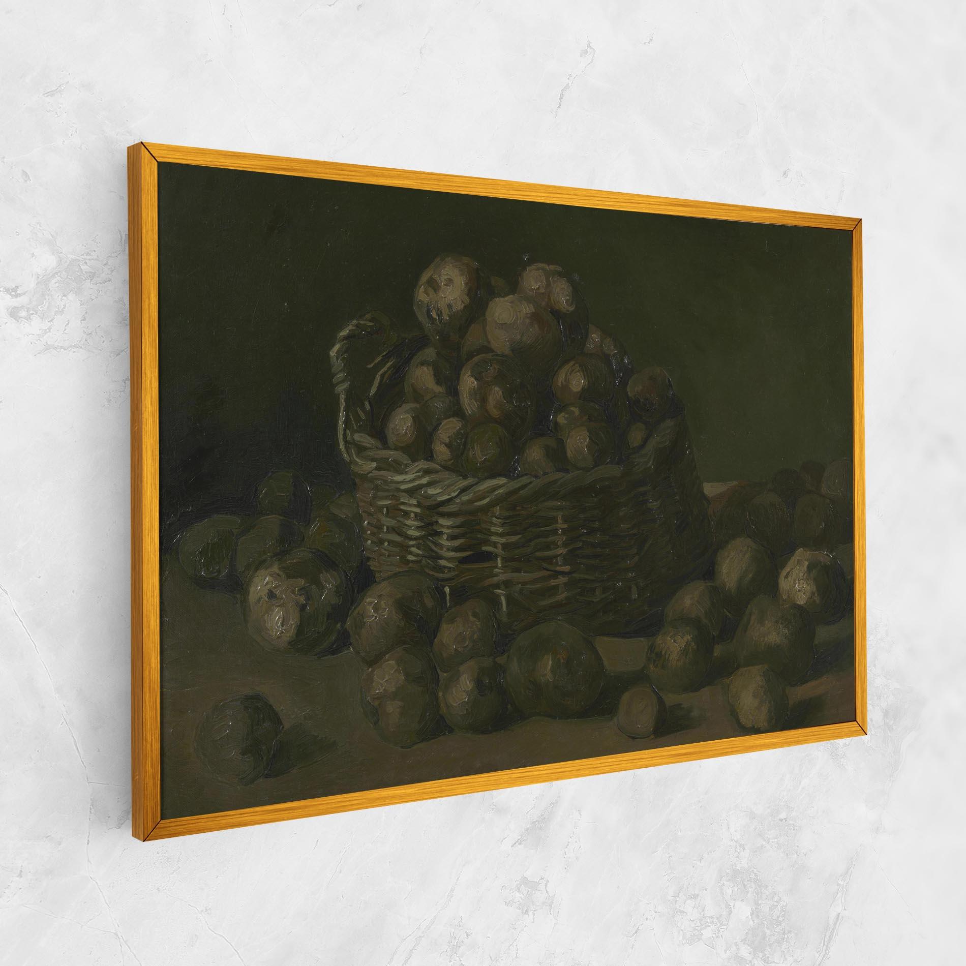 Leinwandbild Mand Met Aardappels mockup 1