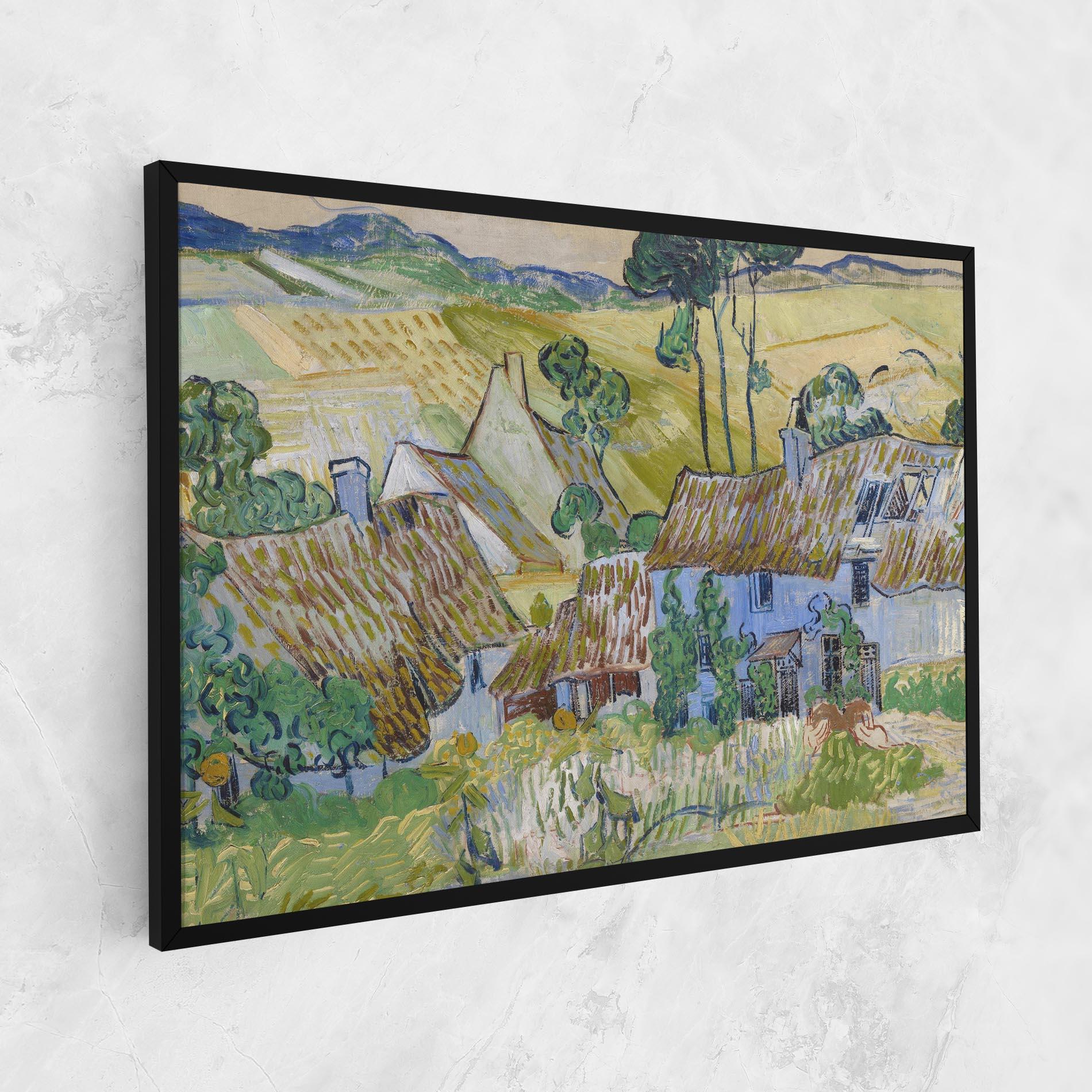 Leinwandbild Farms Near Auvers mockup 1