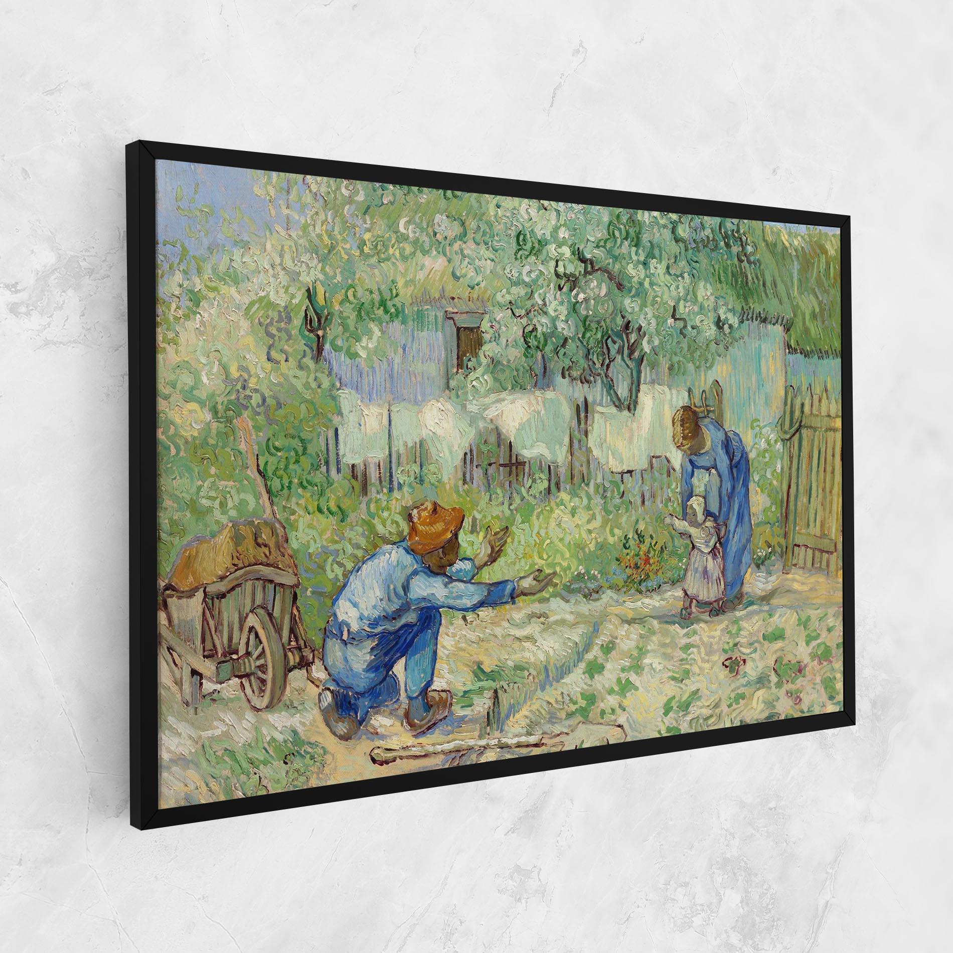 Leinwandbild First Steps mockup 1