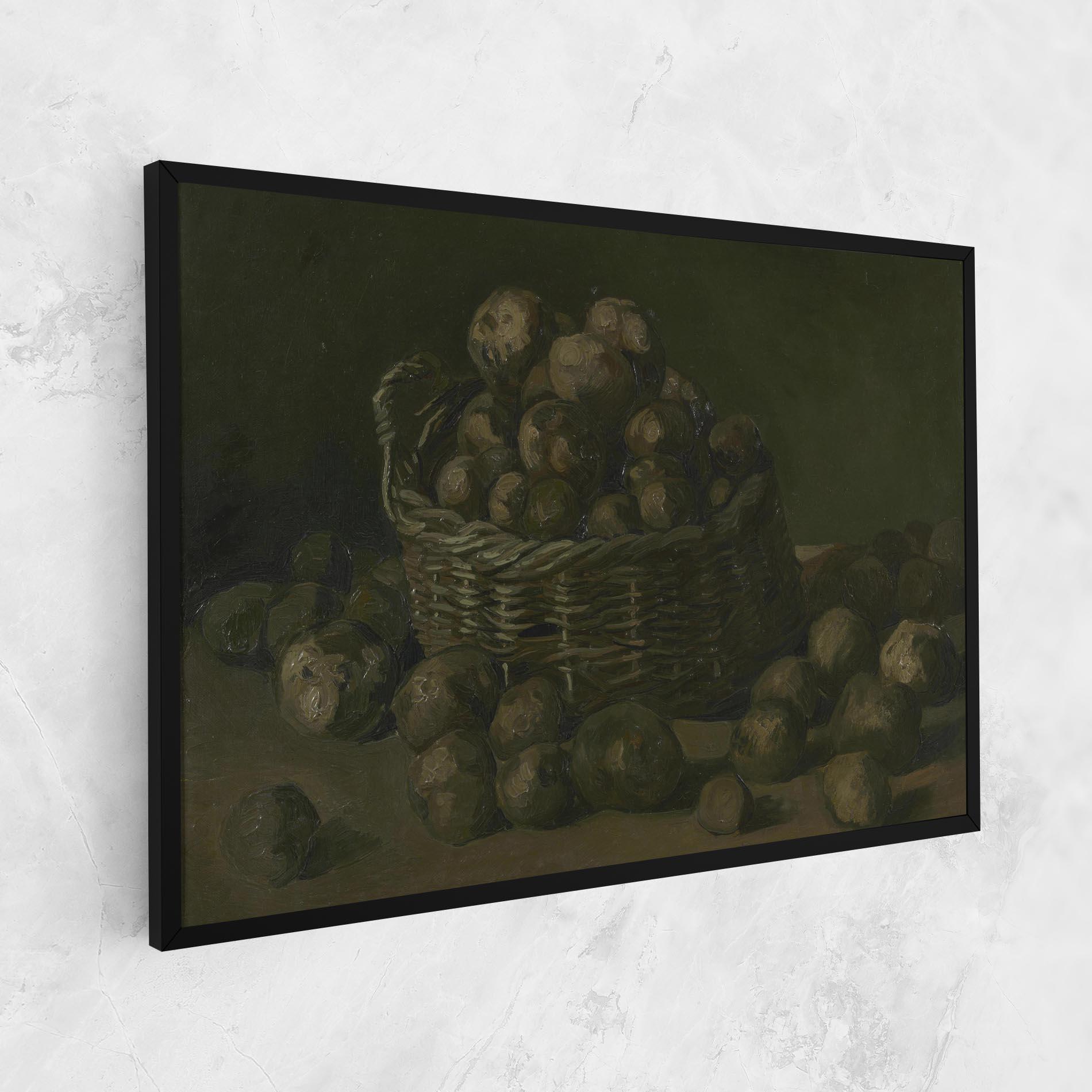 Leinwandbild Mand Met Aardappels mockup 1