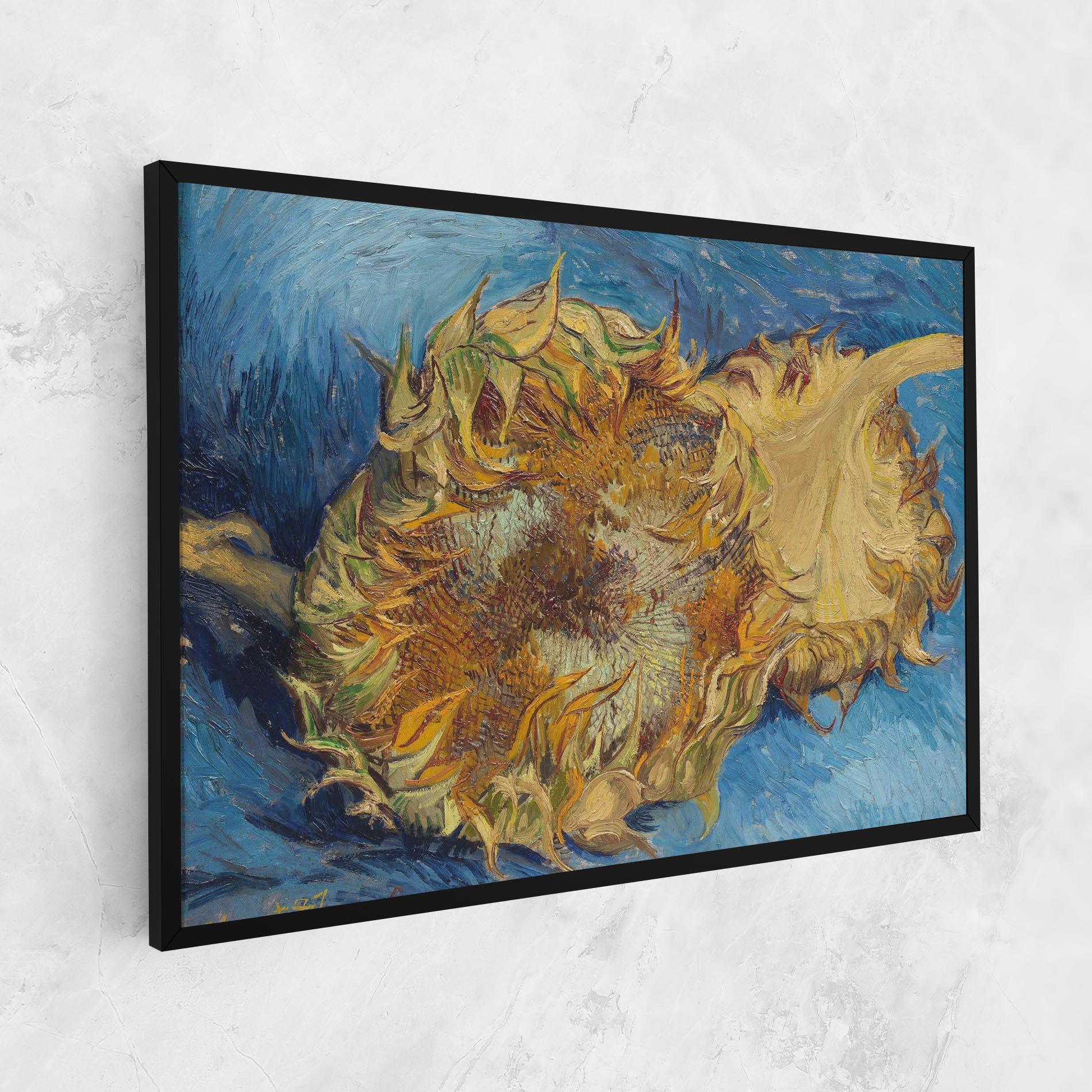 Leinwandbild Sunflowers Van Gogh mockup 1