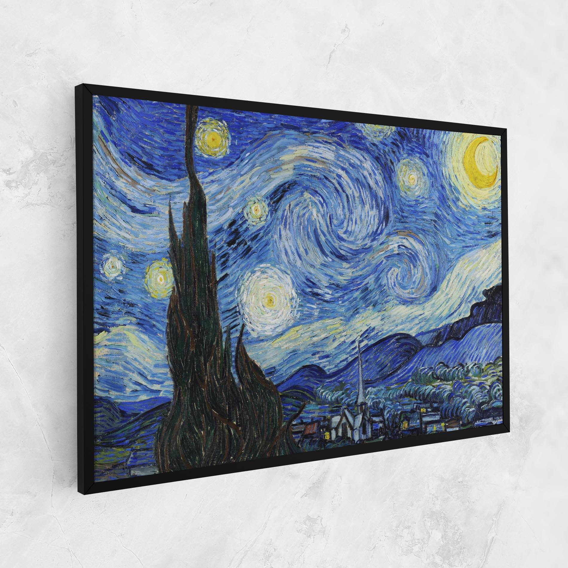 Leinwandbild The Starry Night mockup 1