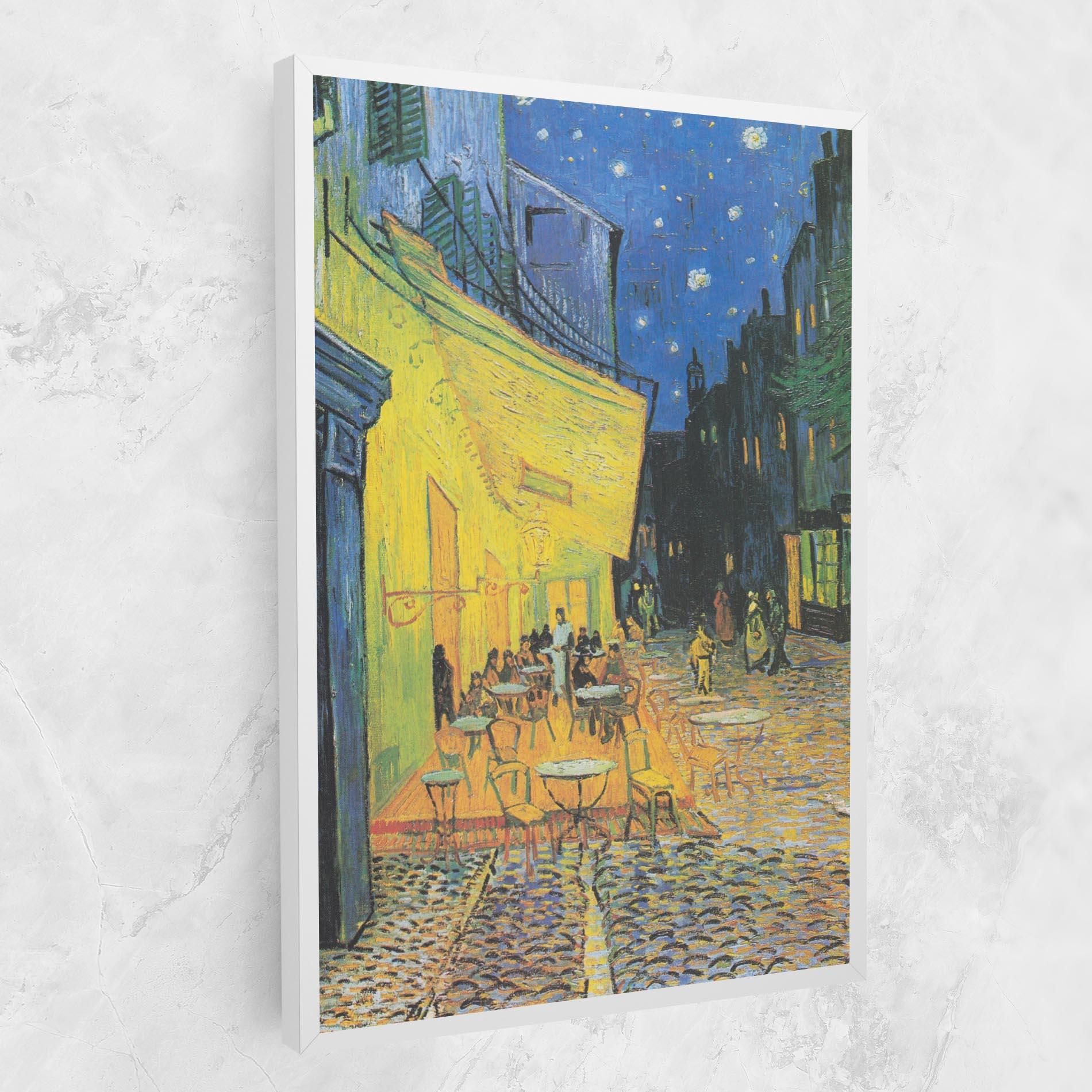 Leinwandbild Cafe Terrace At Night mockup 1