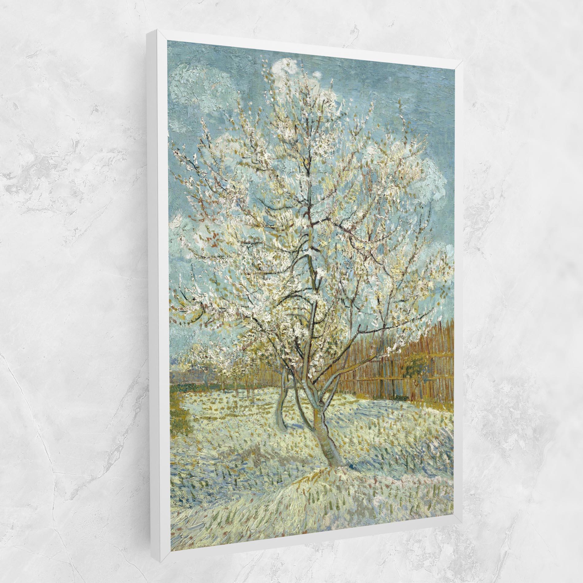 Leinwandbild De Roze Perzikboom mockup 1