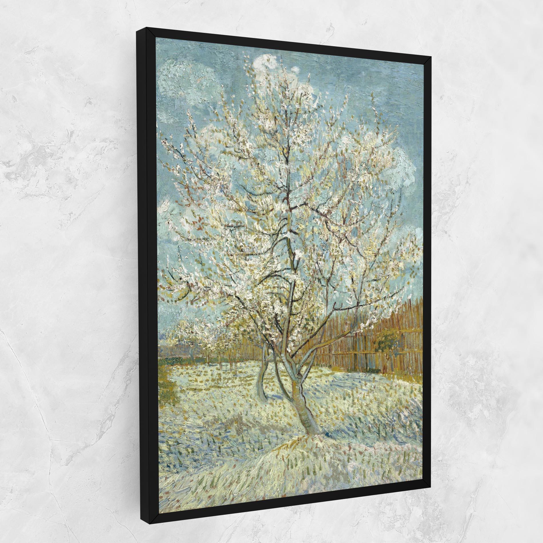 Leinwandbild De Roze Perzikboom mockup 1