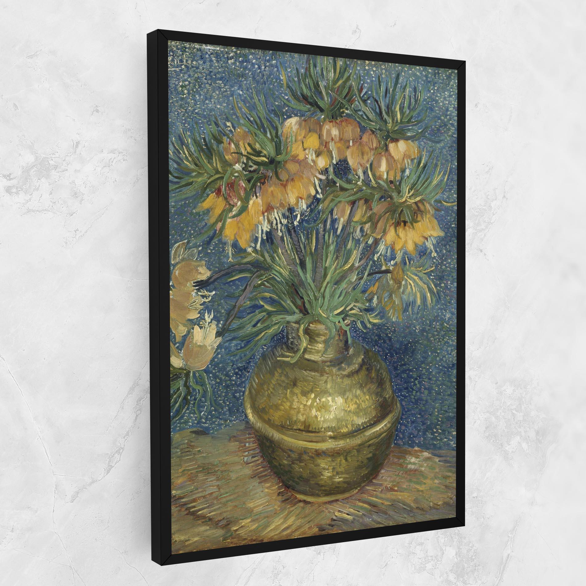 Leinwandbild Imperial Fritillaries mockup 1